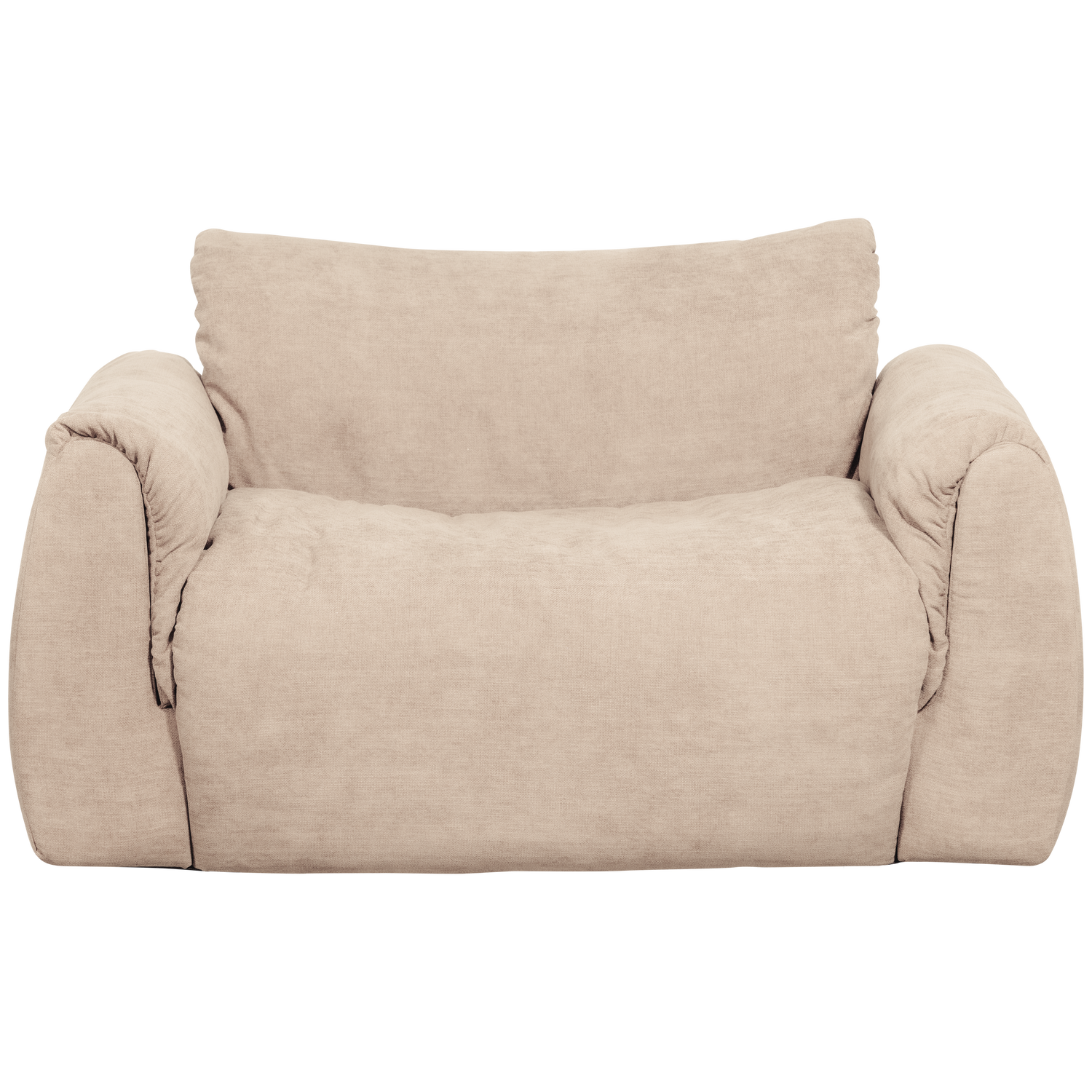 BAGGY LIEGESESSEL GEWEBTE CHENILLE SAND