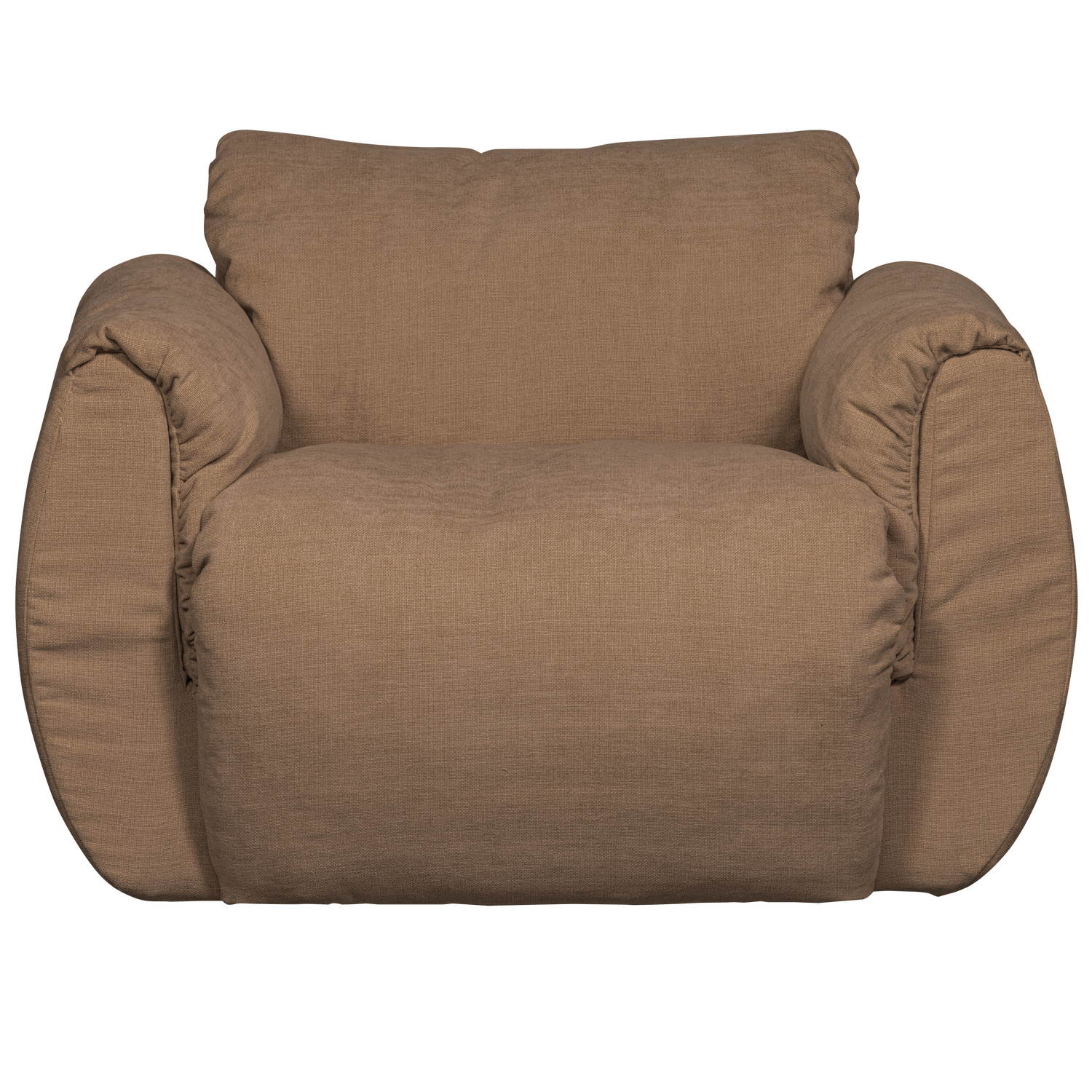 BAGGY DREHSESSEL GEWEBTE CHENILLE BRAUN