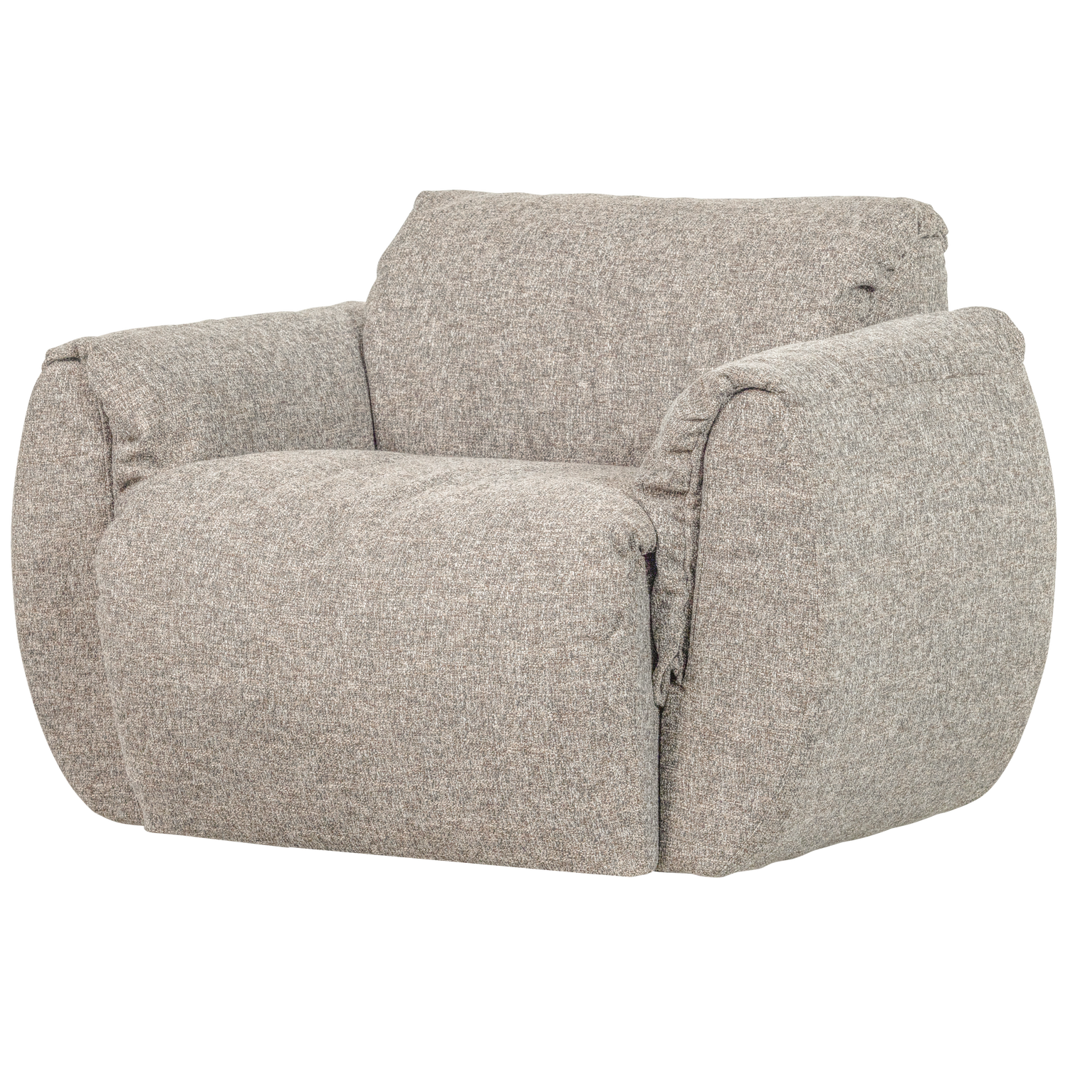 BAGGY DREHSESSEL WEBSTOFF NATUR MELANGE
