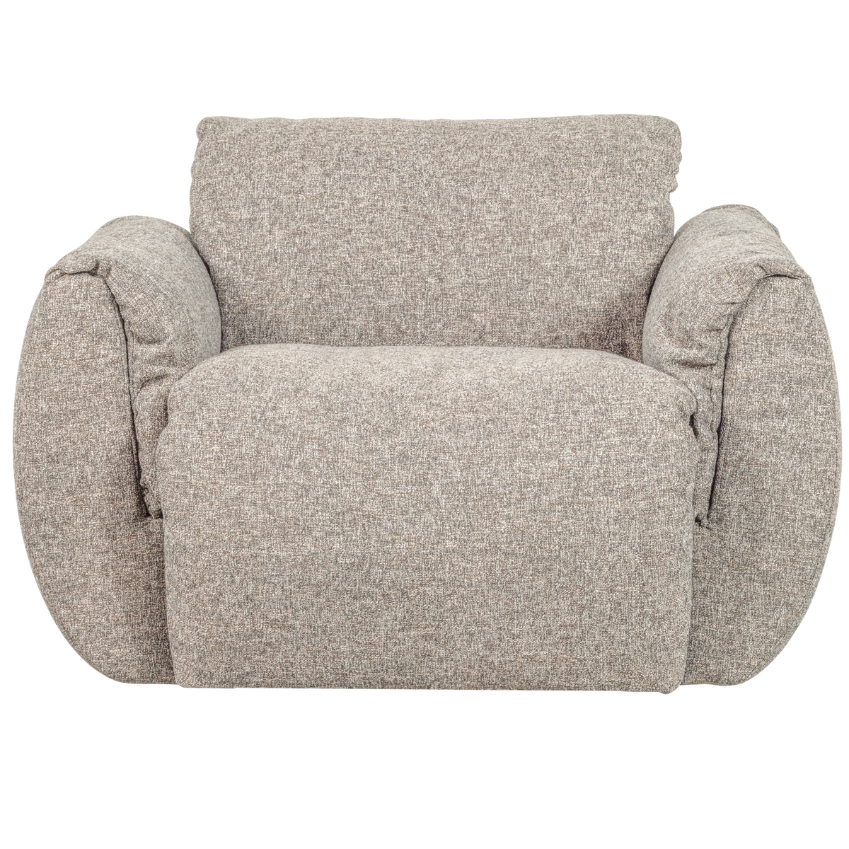 BAGGY DREHSESSEL WEBSTOFF NATUR MELANGE