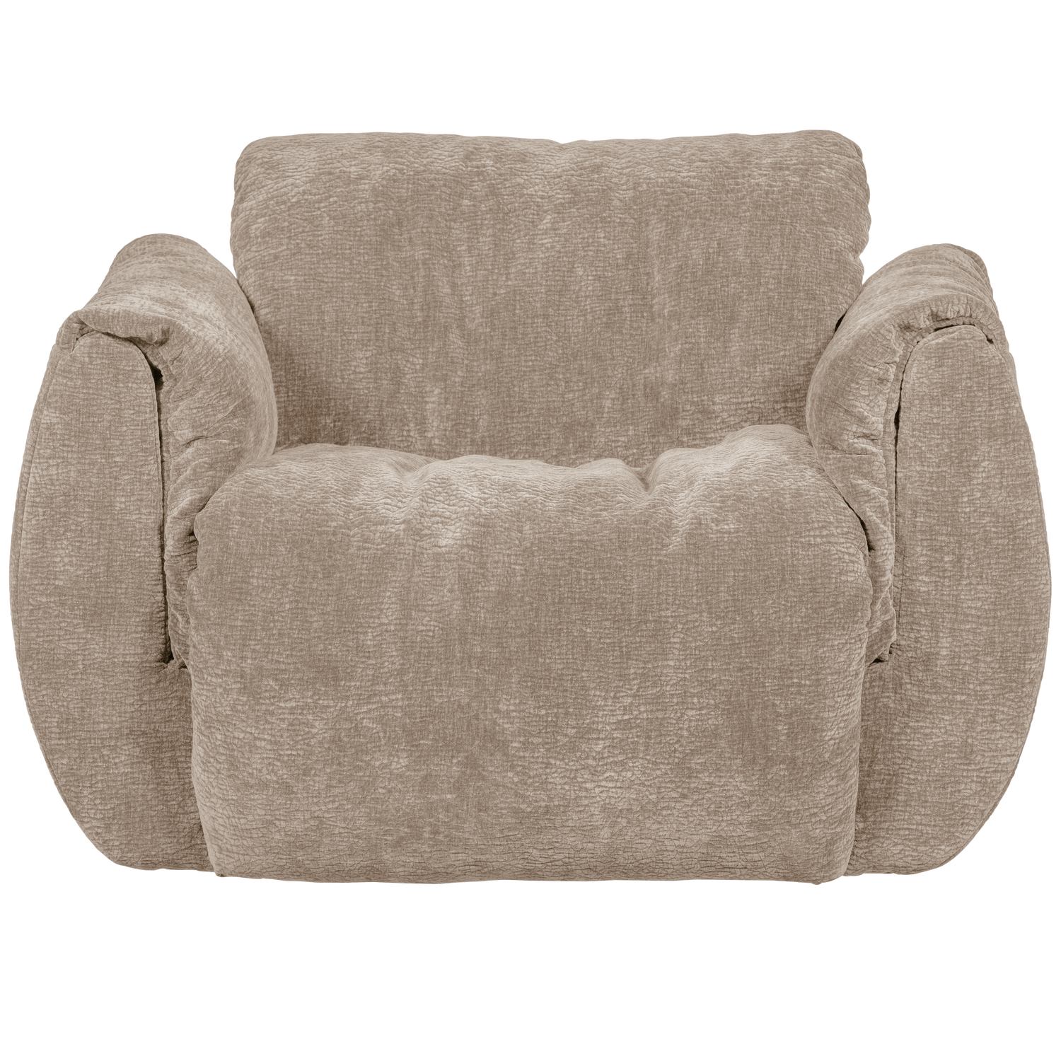 BAGGY DREHSESSEL 3D CHENILLE SAND
