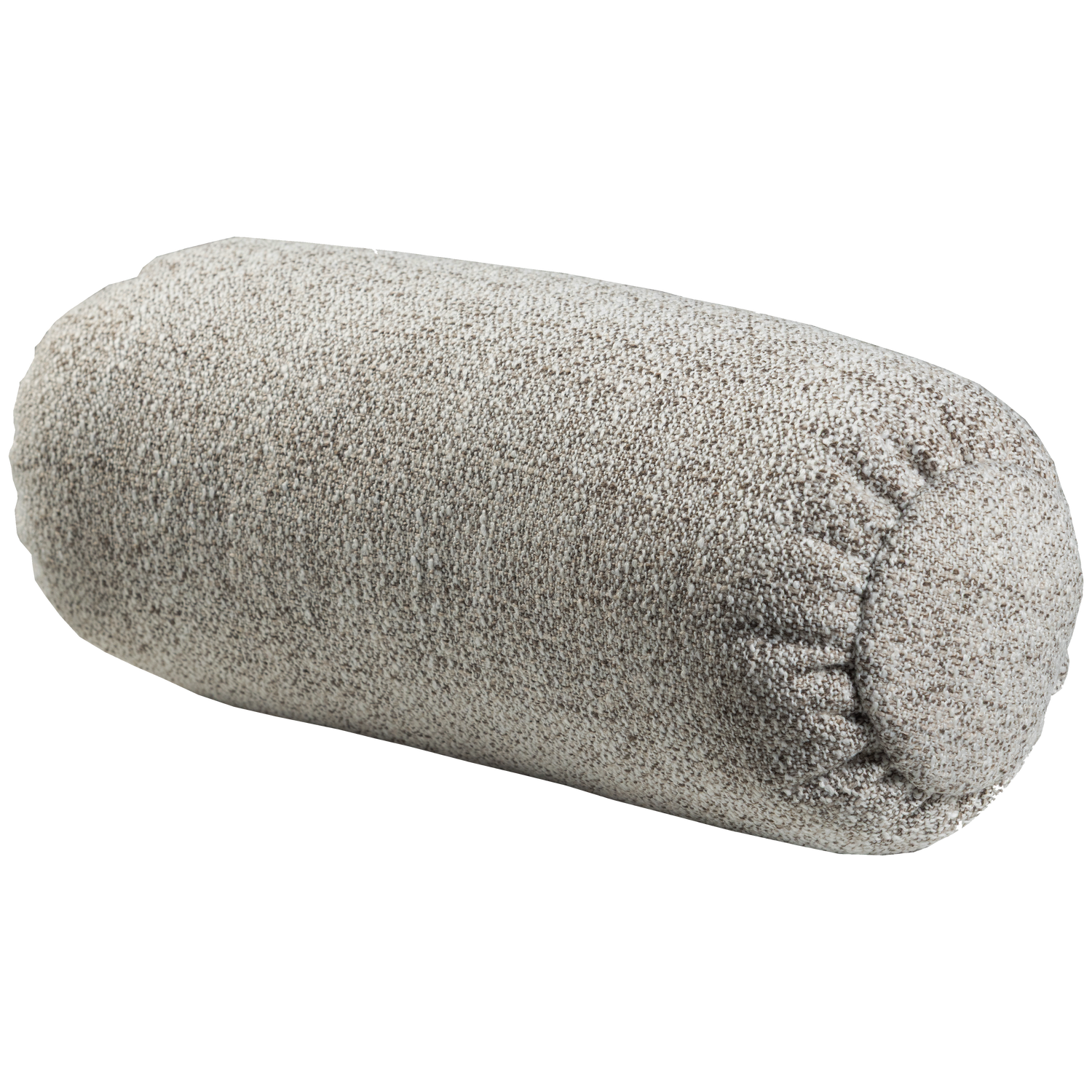 BAGGY ROLLENKISSEN 50xO23CM WEBSTOFF NATUR MELANGE