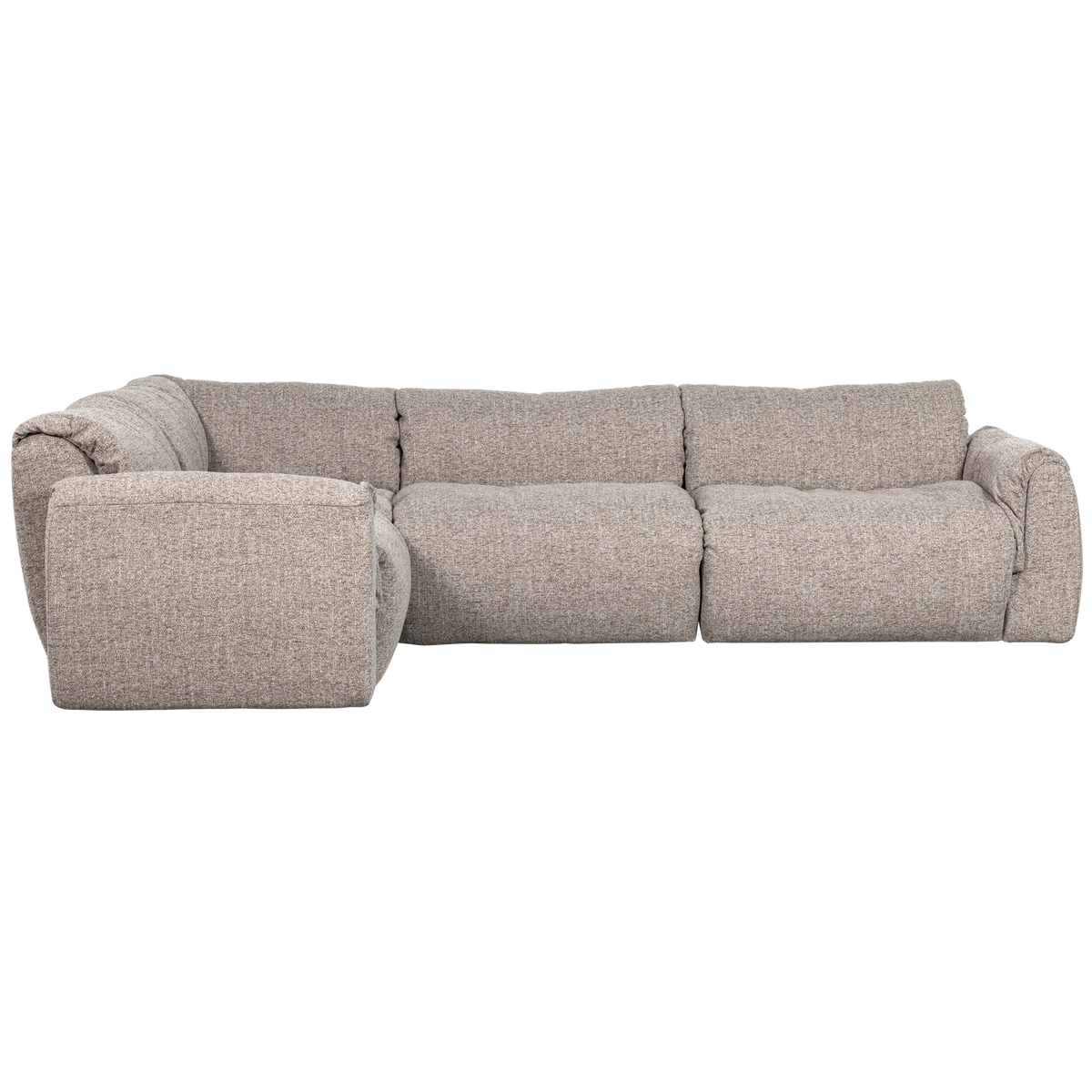 BAGGY ECKBANK LINKS WEBSTOFF NATUR MELANGE