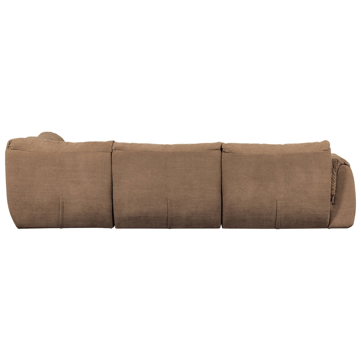 BAGGY ECKBANK RECHTS GEWEBTE CHENILLE BRAUN