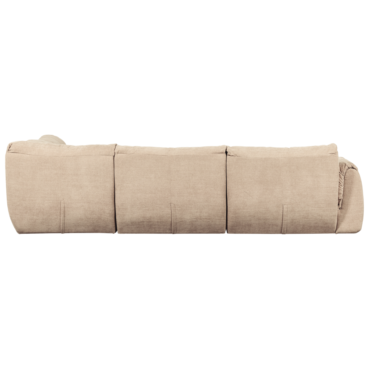 BAGGY ECKBANK RECHTS GEWEBTE CHENILLE SAND