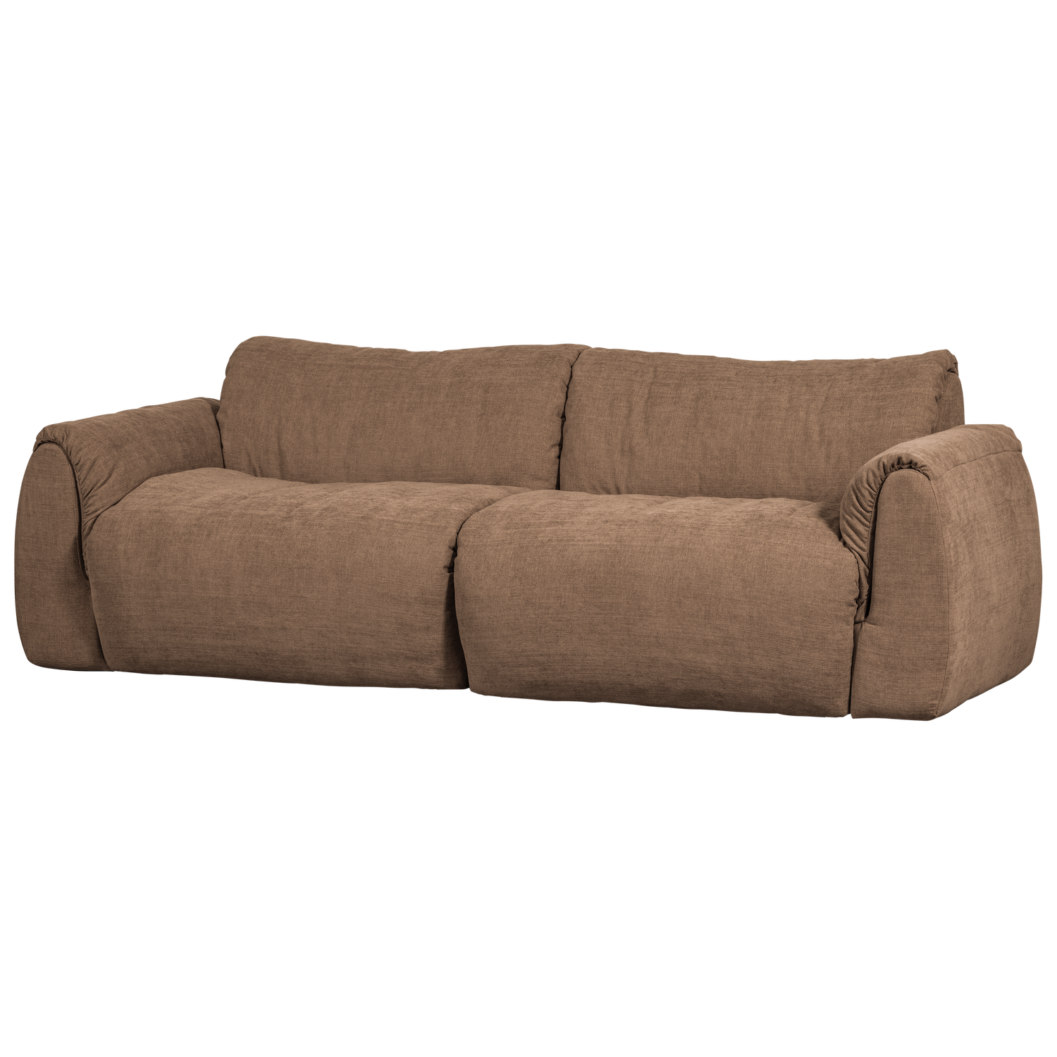 BAGGY 2-SITZER GEWEBTE CHENILLE BRAUN