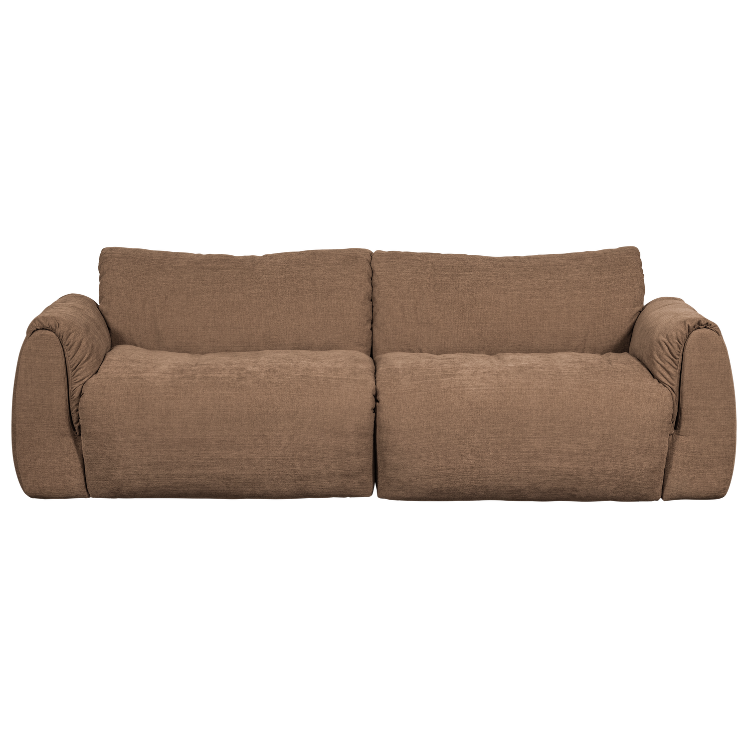 BAGGY 2-SITZER GEWEBTE CHENILLE BRAUN