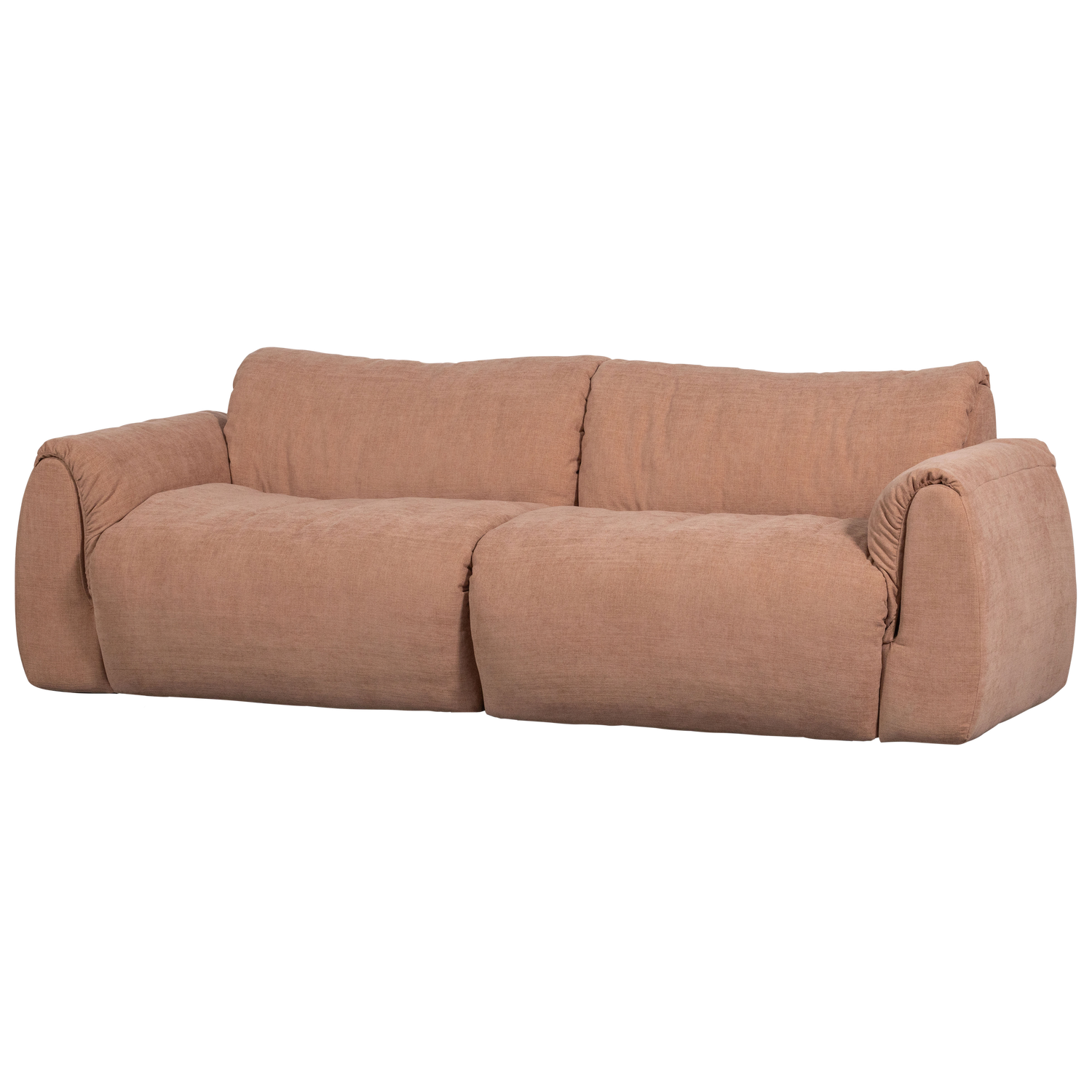BAGGY 2-SITZER GEWEBTE CHENILLE ALTROSA