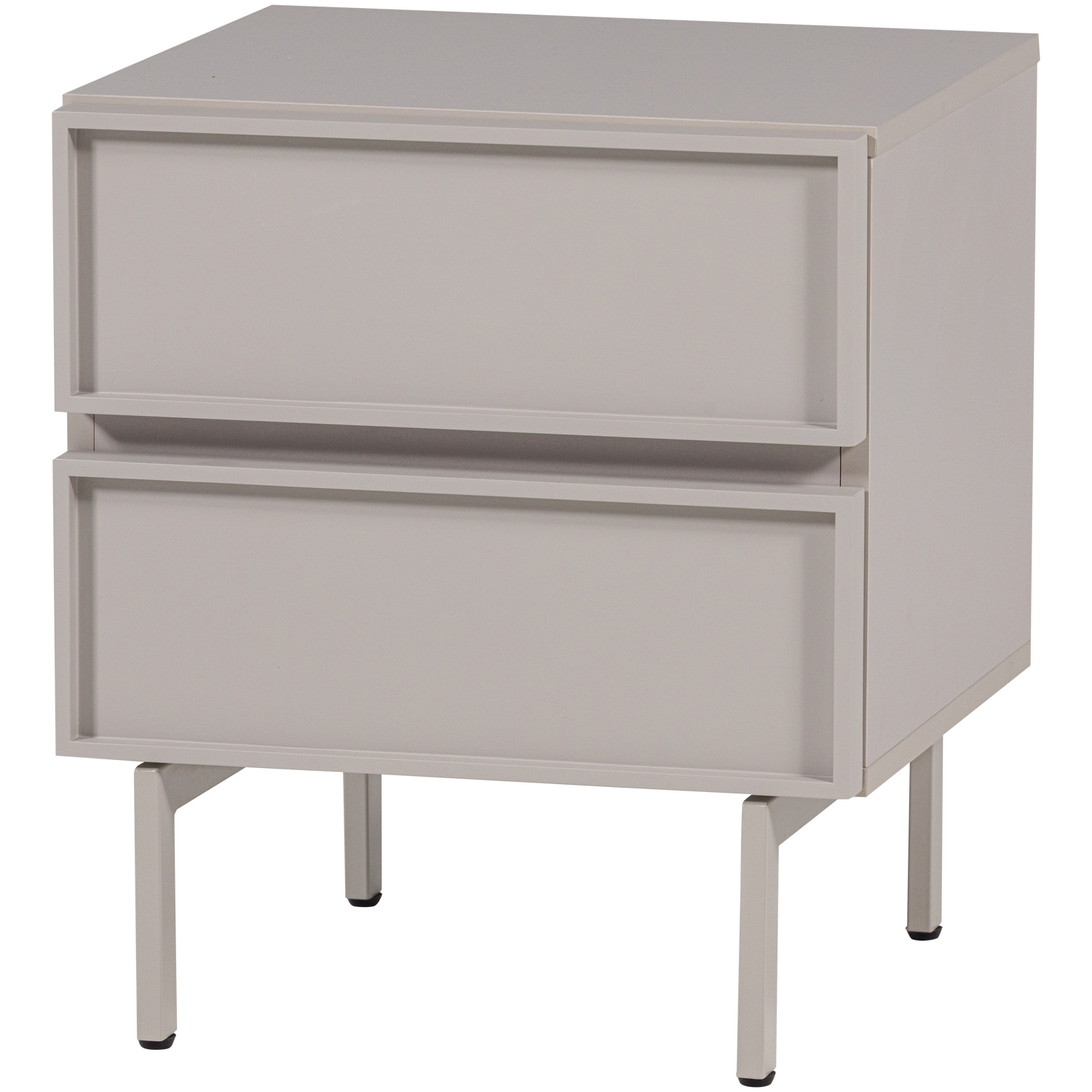 TOURS KOMMODE/ NACHTTISCH 2 SCHUBLADEN MELAMINE/MDF SAND