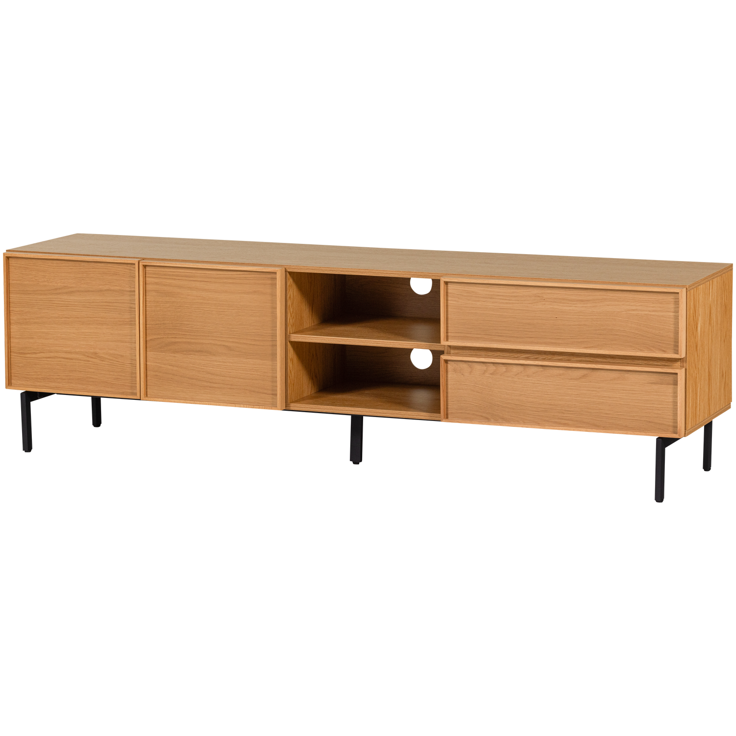 TOURS TV-MÖBEL 180 CM MELAMINE/MDF NATUR