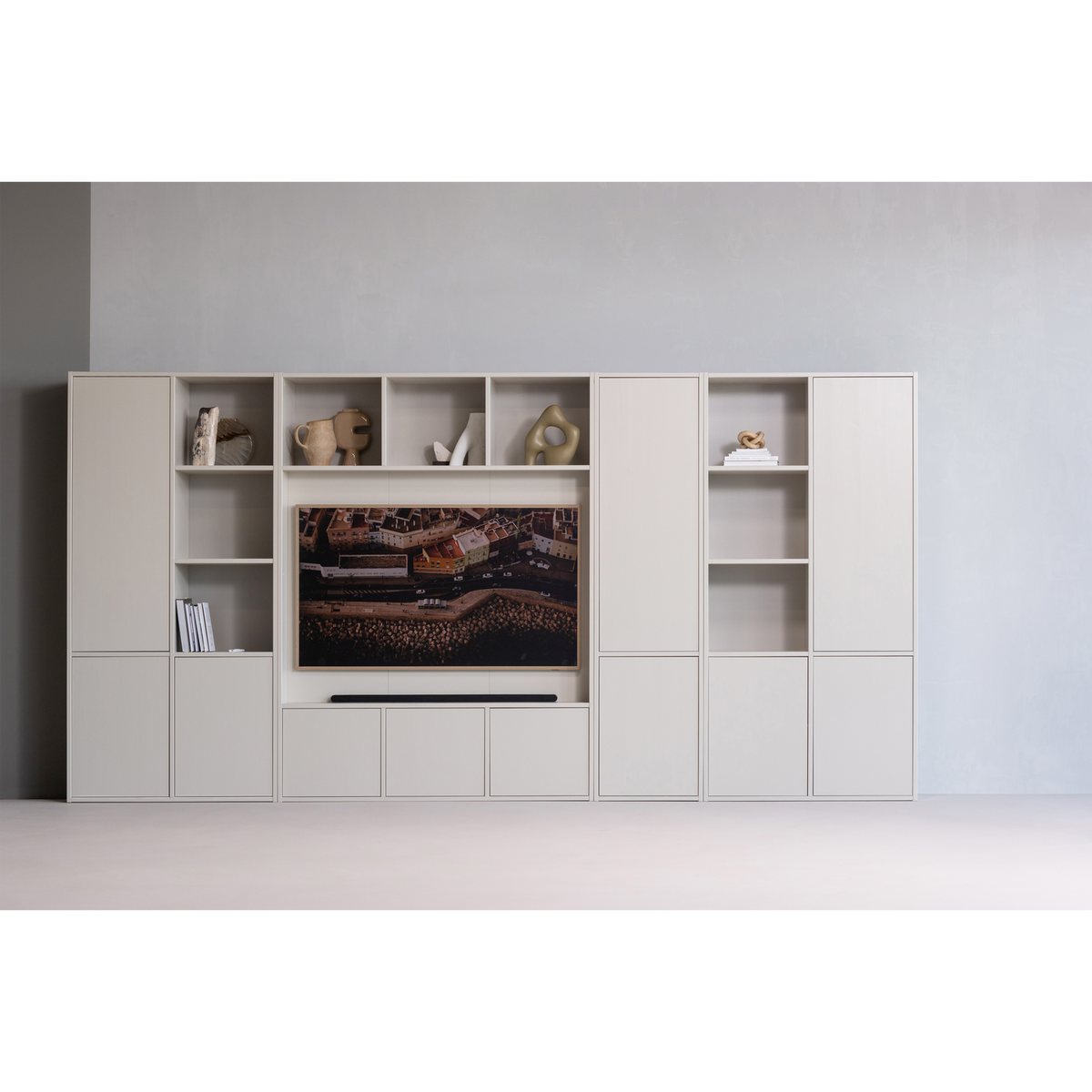 MEGGY SCHMALER ABLAGESCHRANK 55 CM KIEFER DUST [fsc]