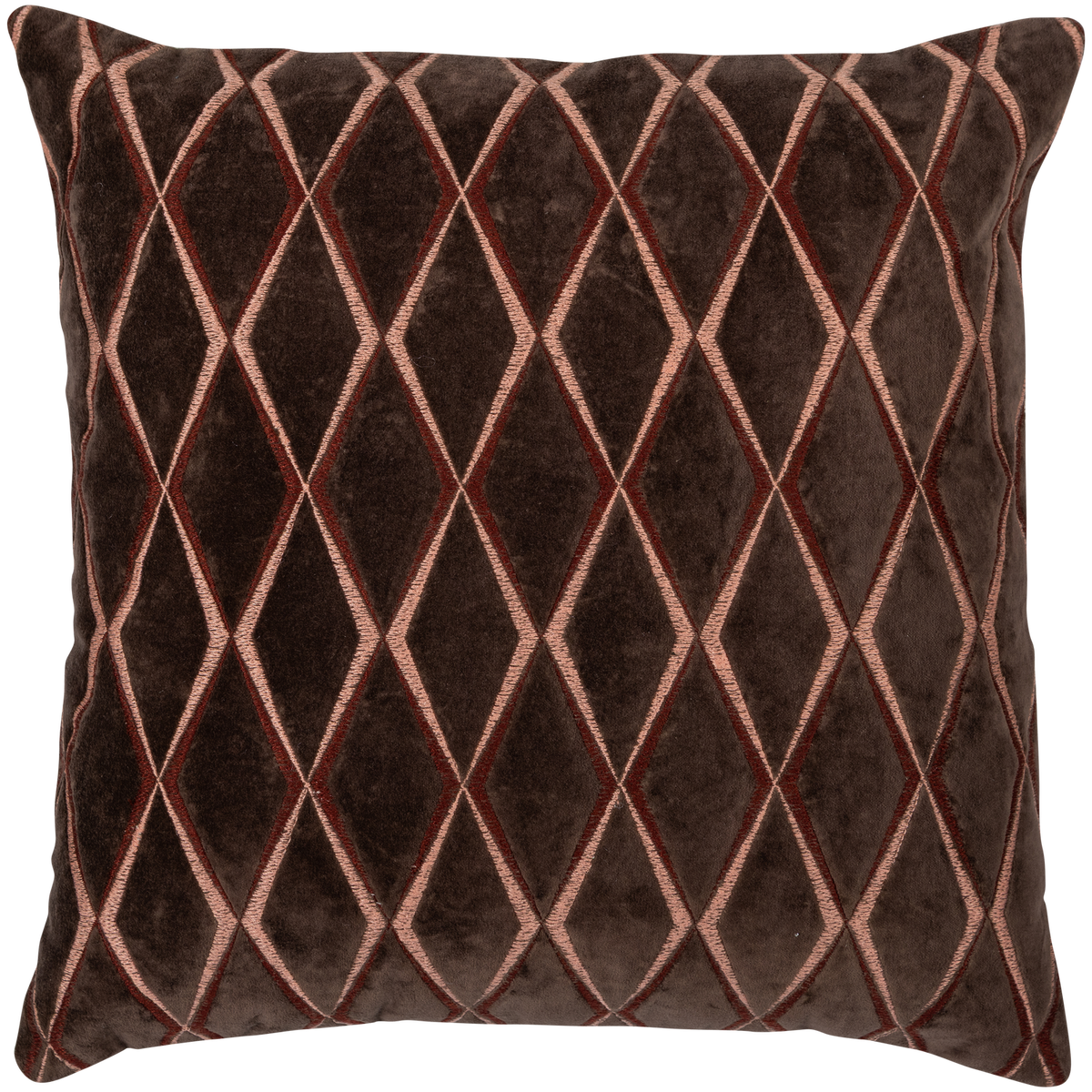 AZIZ KISSIN VELVET BRAUN/NATUR - 3ER SET