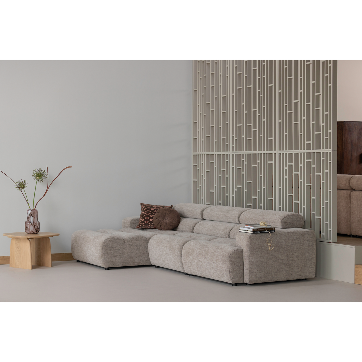 NOVI 1-SITZER ELEMENT NATUR MELANGE