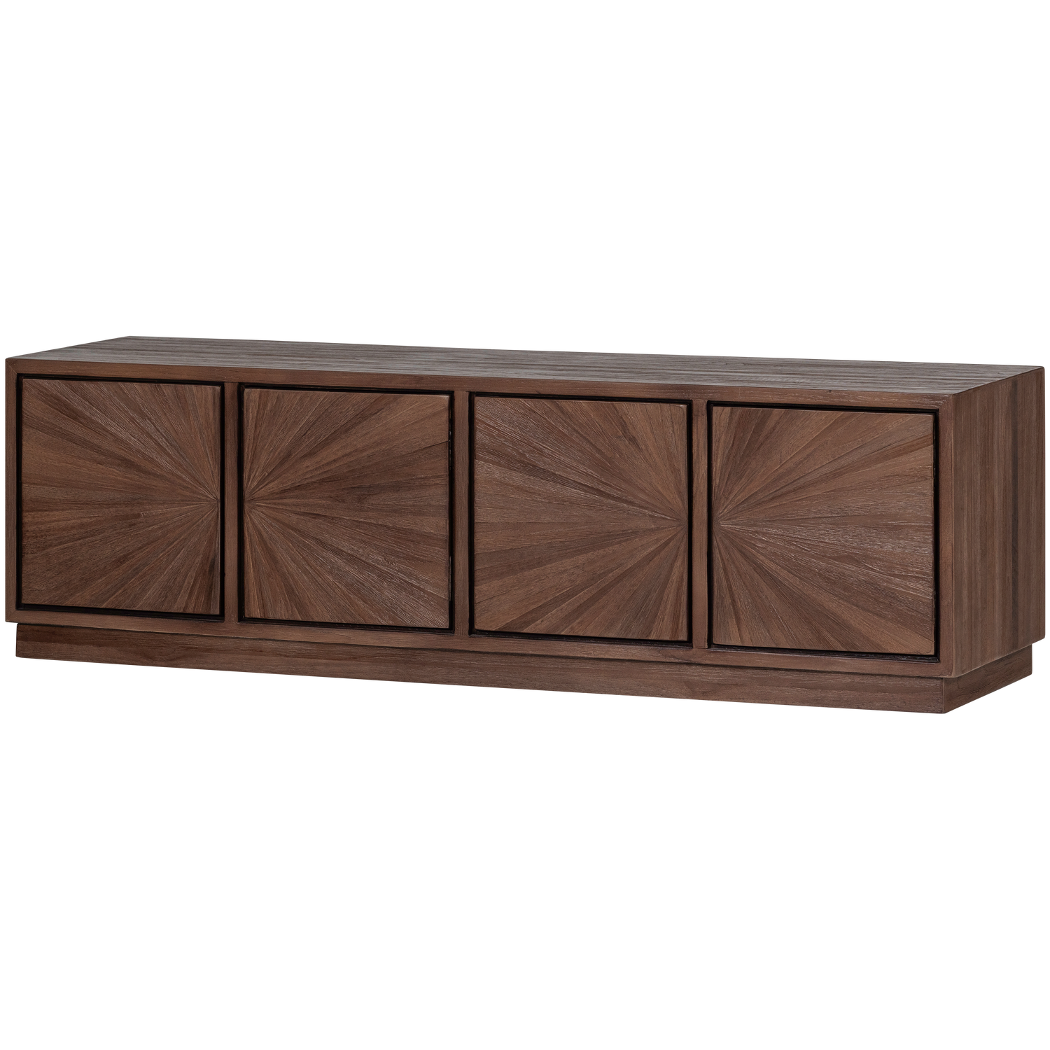 SUN TV-MÖBEL TEAK BRAUN
