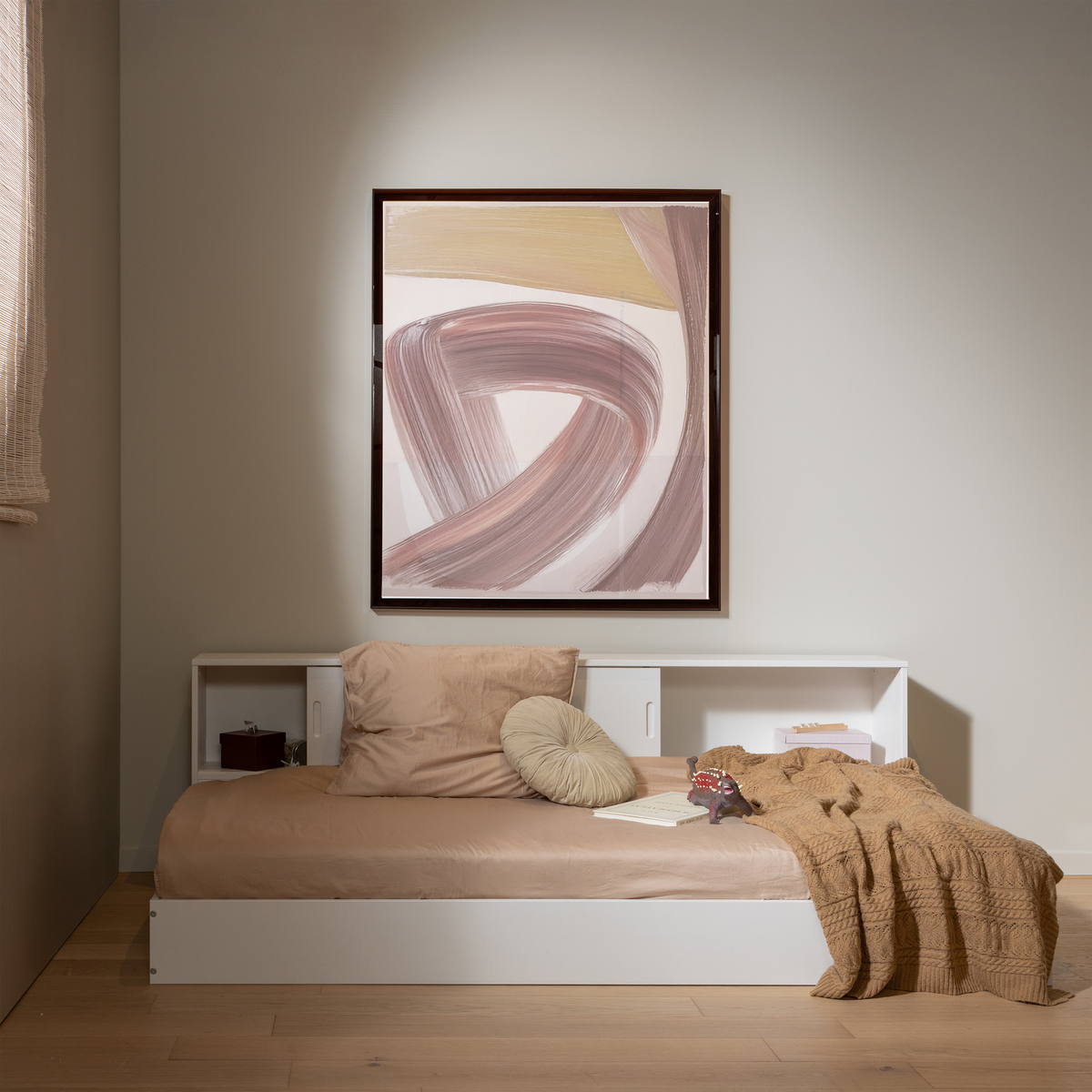 CARTER BETT KIEFER WEISS 90x200CM [fsc]