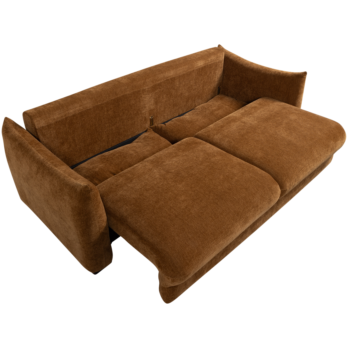 JONNE 3-SITZER SCHLAFSOFA CHENILLE BRAUN