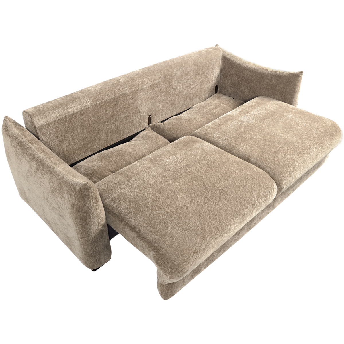 JONNE 3-SITZER SCHLAFSOFA CHENILLE NATUR