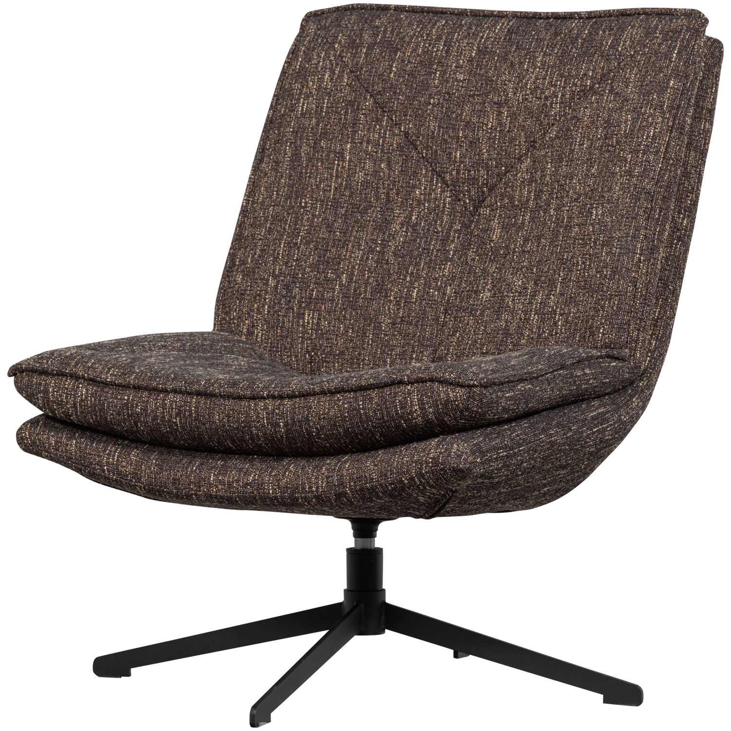 MILARO DREHSESSEL BRAUN MELANGE