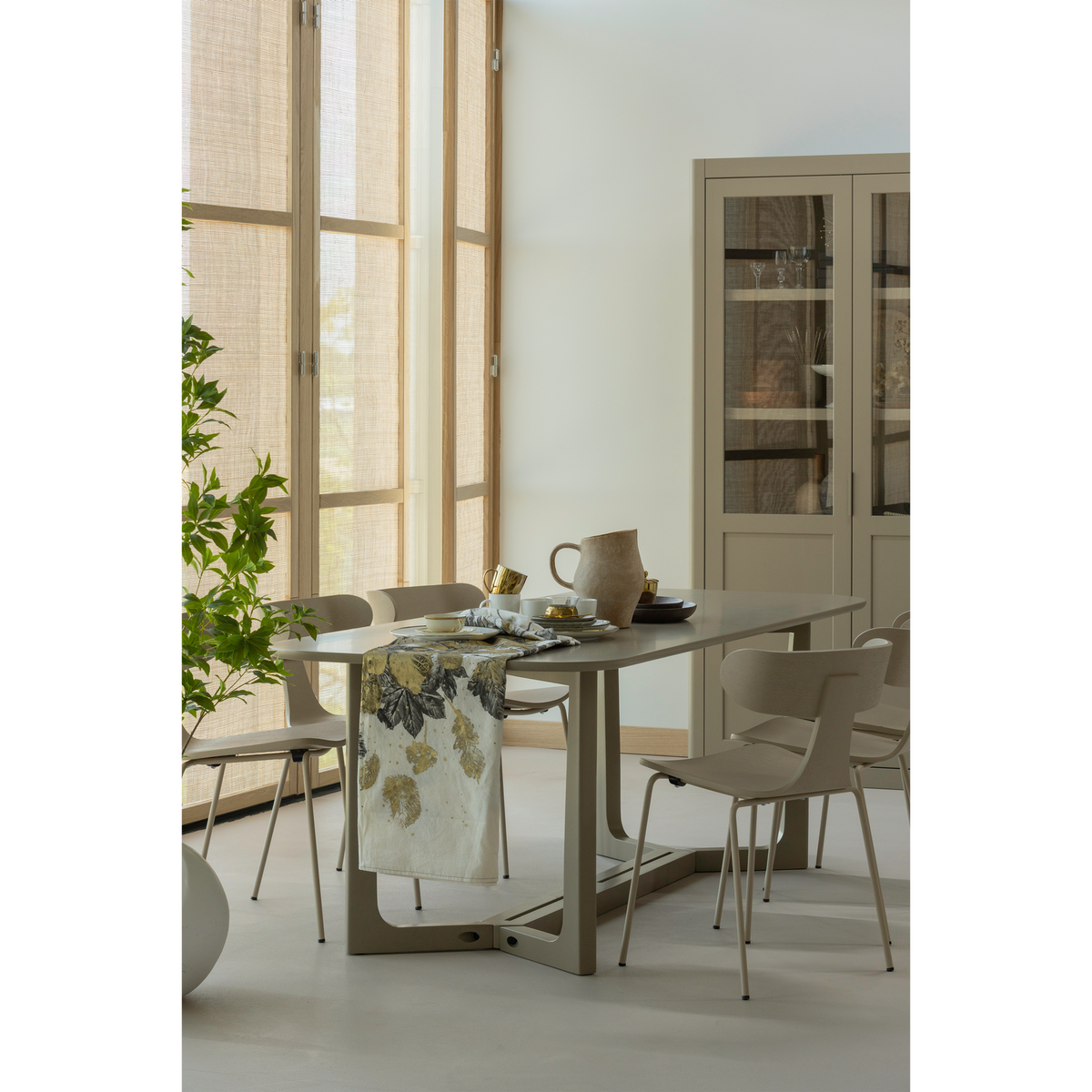 FERION ESSTISCH MANGOHOLZ MUD 240X90 CM