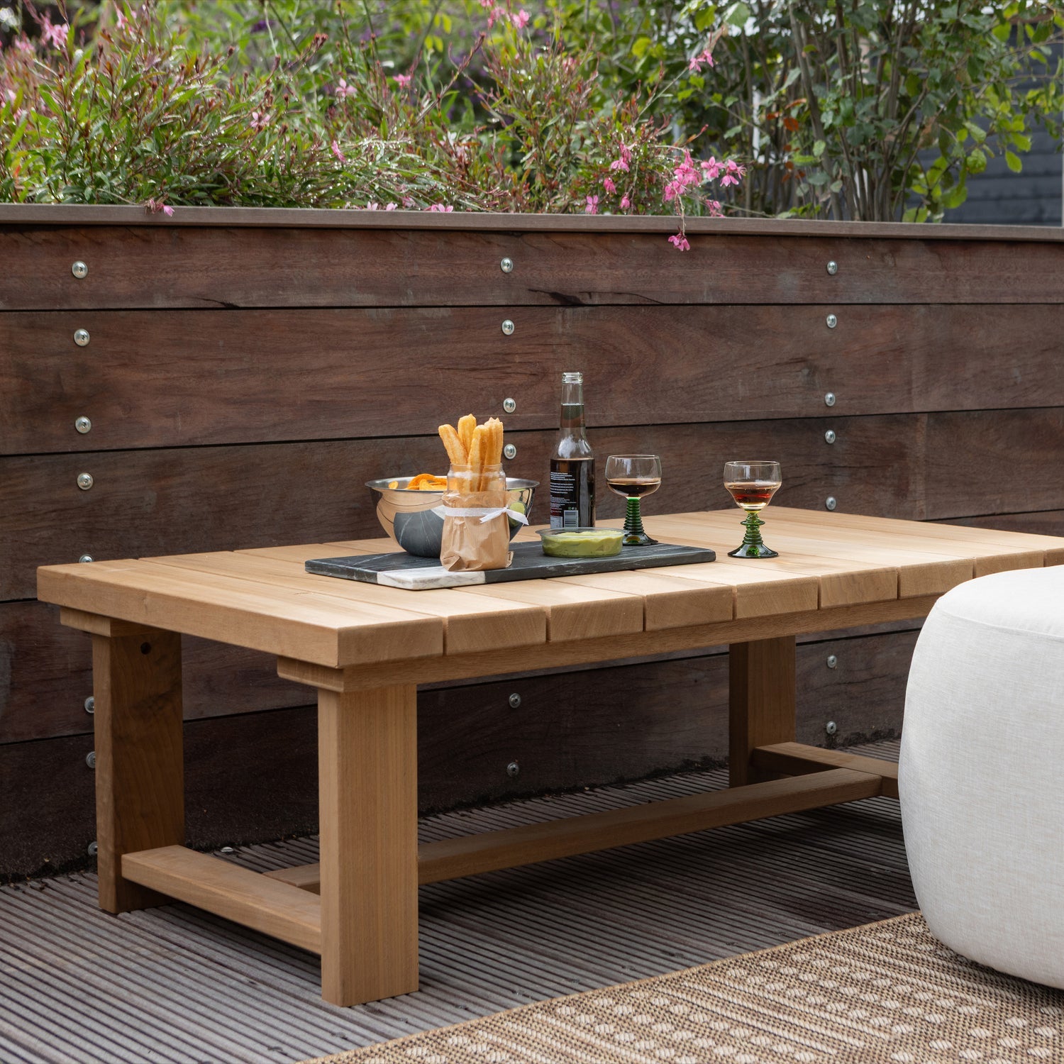 BANCO GARTEN COUCHTISCH AYOUS HOLZ NATUR [fsc]