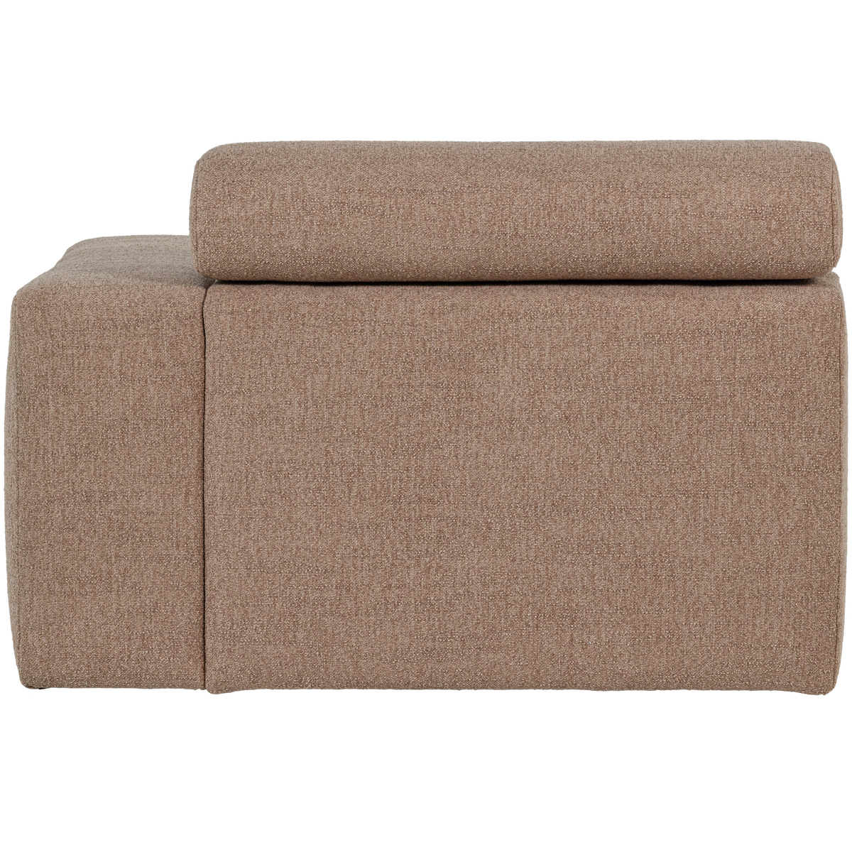 NOVI 1-SITZER ELEMENT ARM RECHTS BOUCLE TAUPE