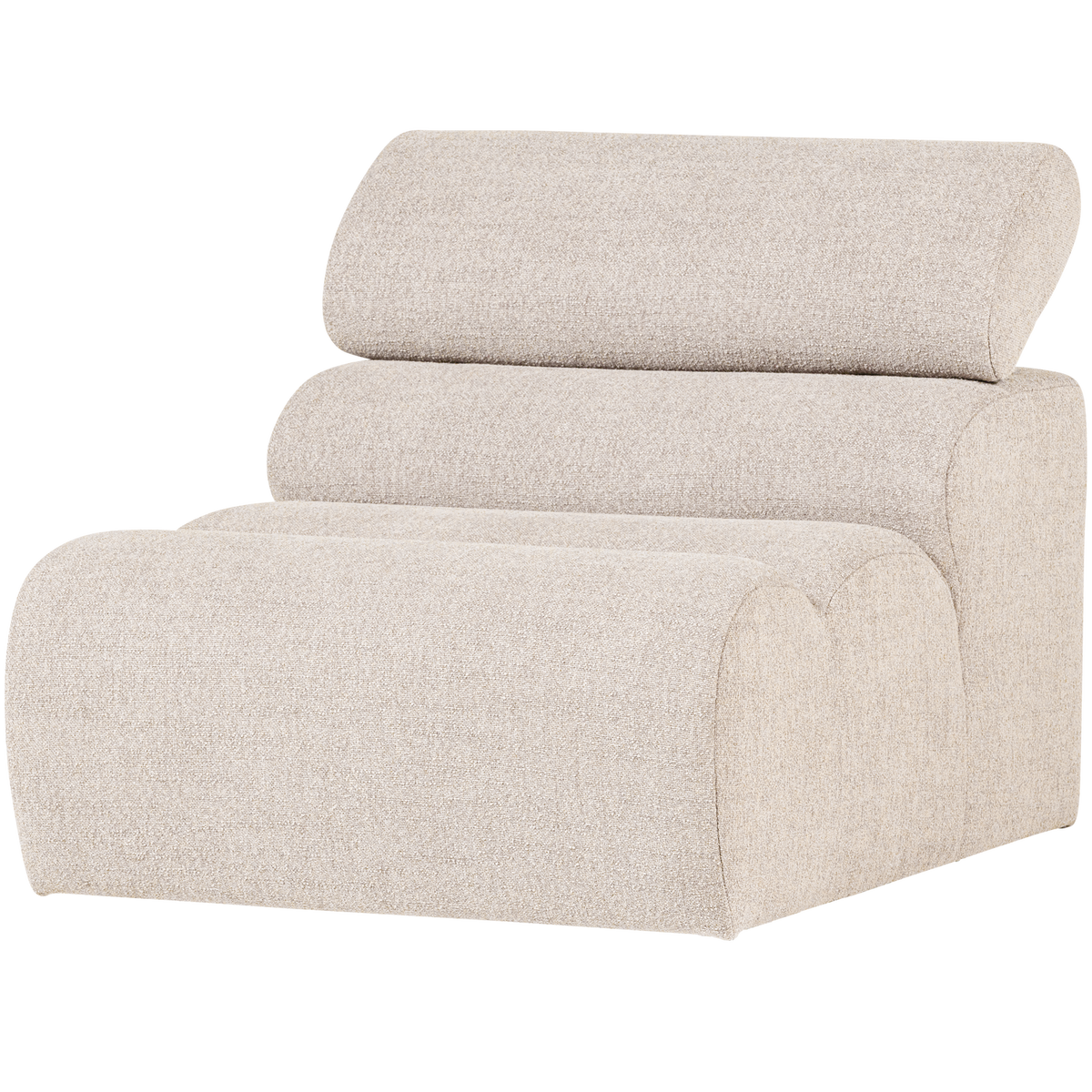 NOVI 1-SITZER ELEMENT BOUCLE NATUR