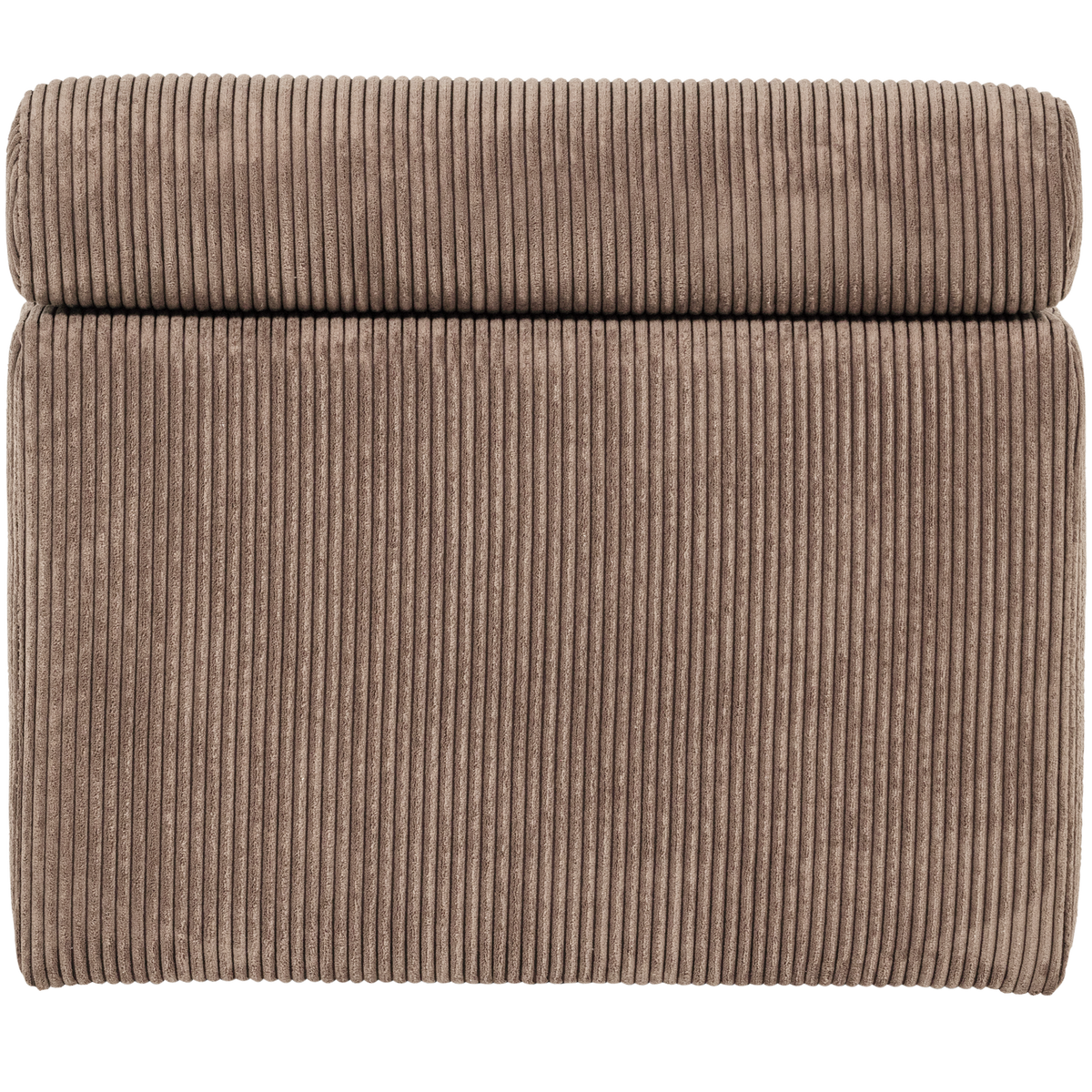 NOVI 1-SITZER ELEMENT GERIPPTER STOFF TAUPE