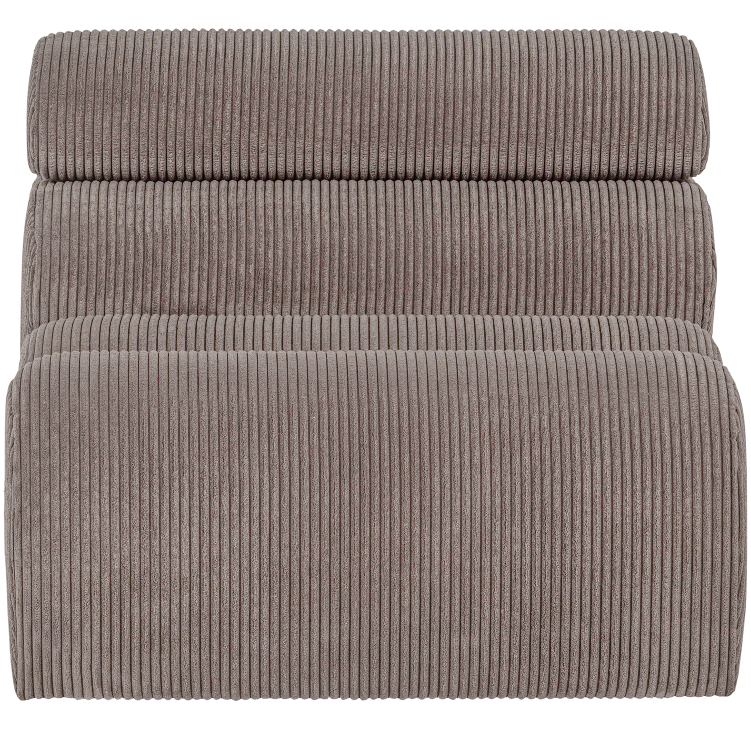 NOVI 1-SITZER ELEMENT GERIPPTER STOFF SAND
