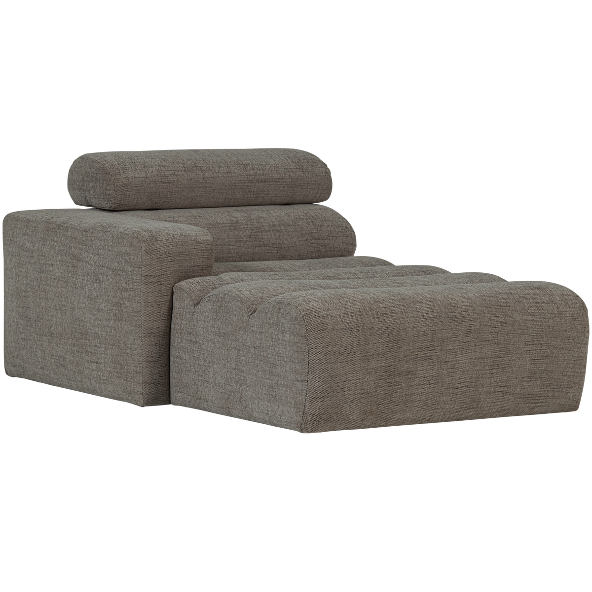 NOVI CHAISE LONGUE ELEMENT LINKS GRAU MELANGE