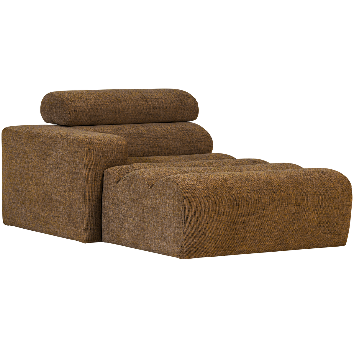 NOVI CHAISE LONGUE ELEMENT LINKS CARAMEL MELANGE