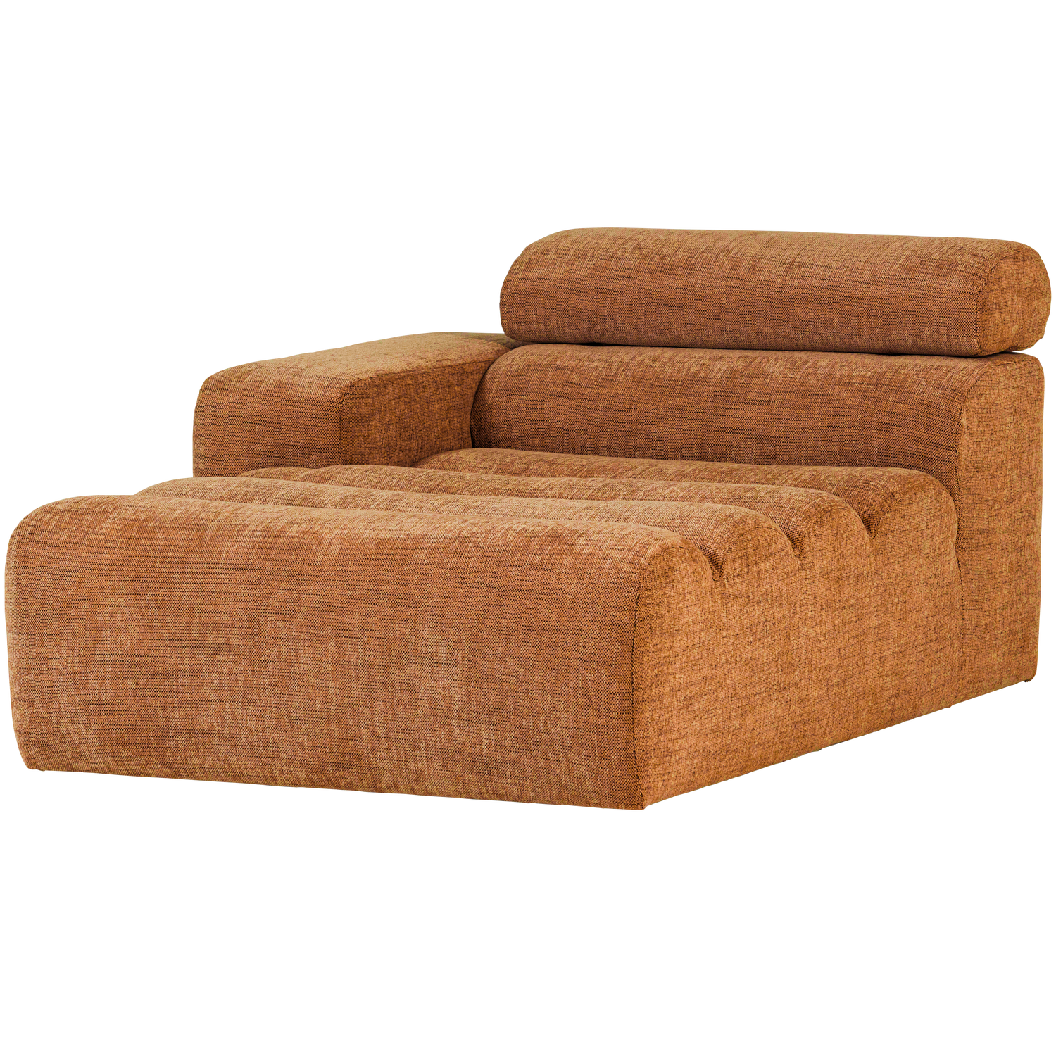 NOVI CHAISE LONGUE ELEMENT LINKS ORANGE MELANGE