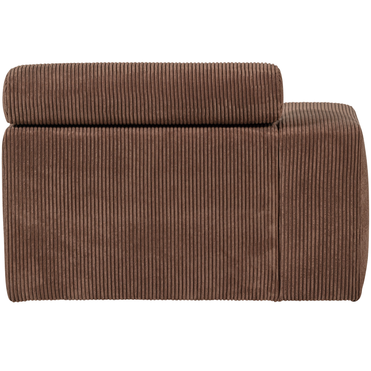 NOVI CHAISE LONGUE ELEMENT ARM LINKS GERIPPTER MOKKABRAUN
