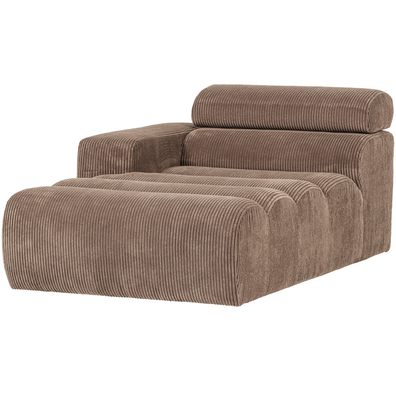 NOVI CHAISE LONGUE ELEMENT ARM LINKS GERIPPTER TAUPE