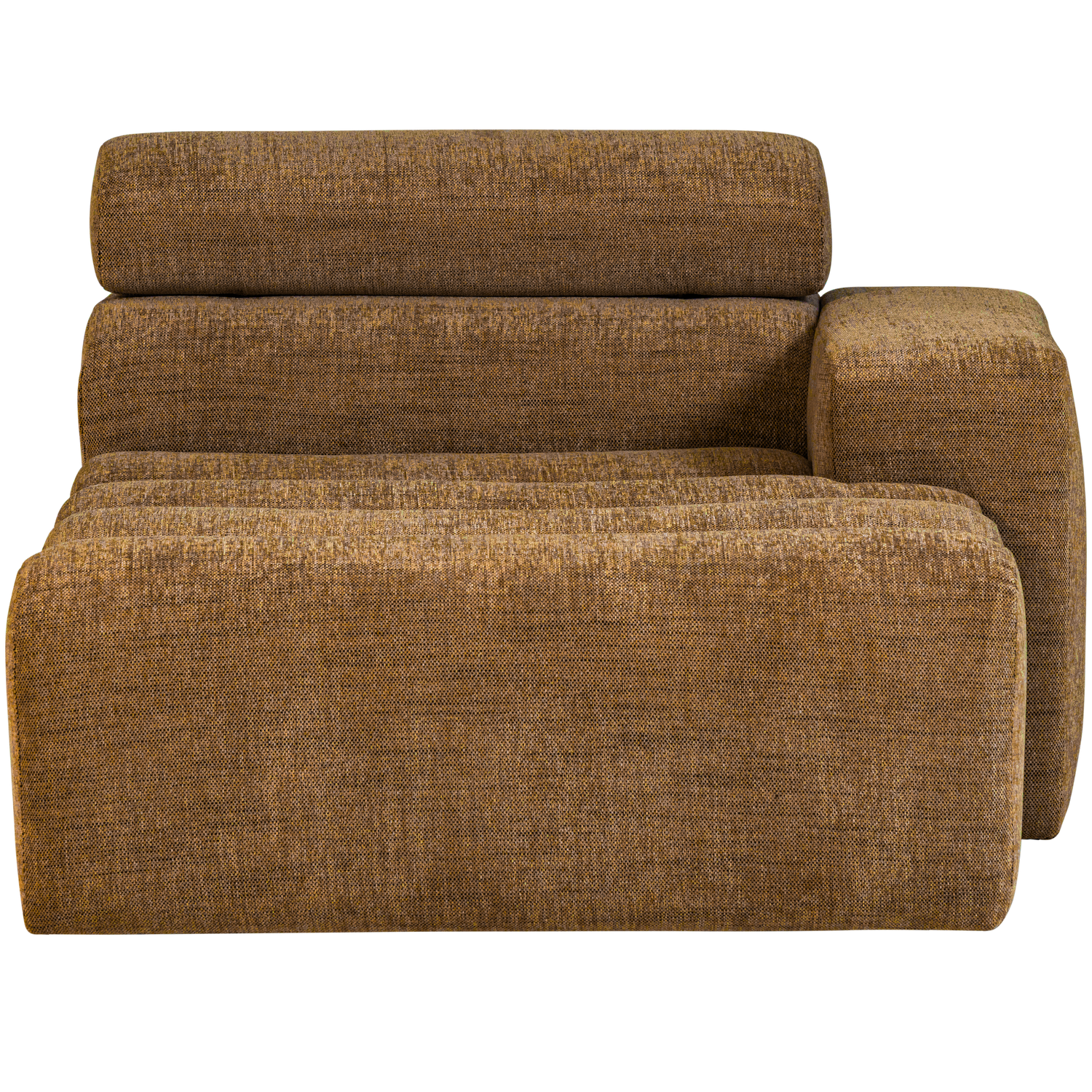 NOVI CHAISE LONGUE ELEMENT RECHTS CARAMEL MELANGE