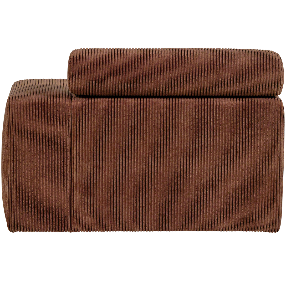 NOVI CHAISE LONGUE ELEMENT ARM RECHTS GERIPPTER STOFF TERRA