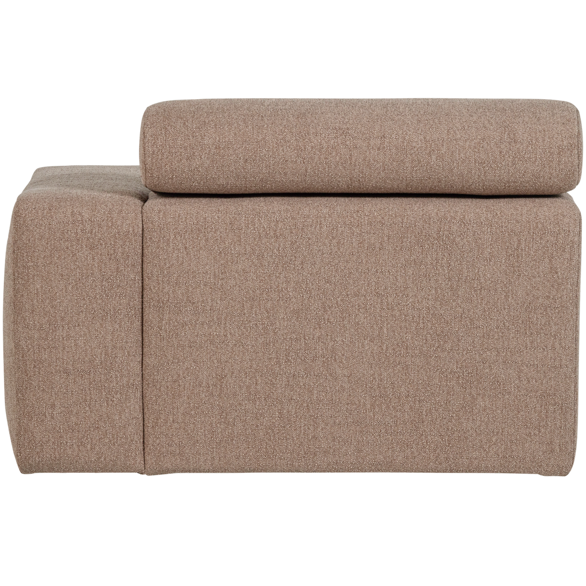 NOVI CHAISE LONGUE ELEMENT RECHTS BOUCLE TAUPE