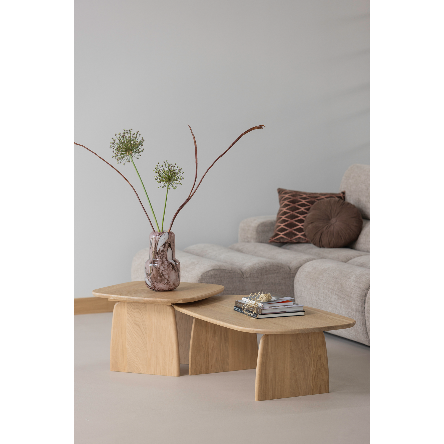 TABLO COUCHTISCH 110 CM EICHE TRANSPARENT [fsc]