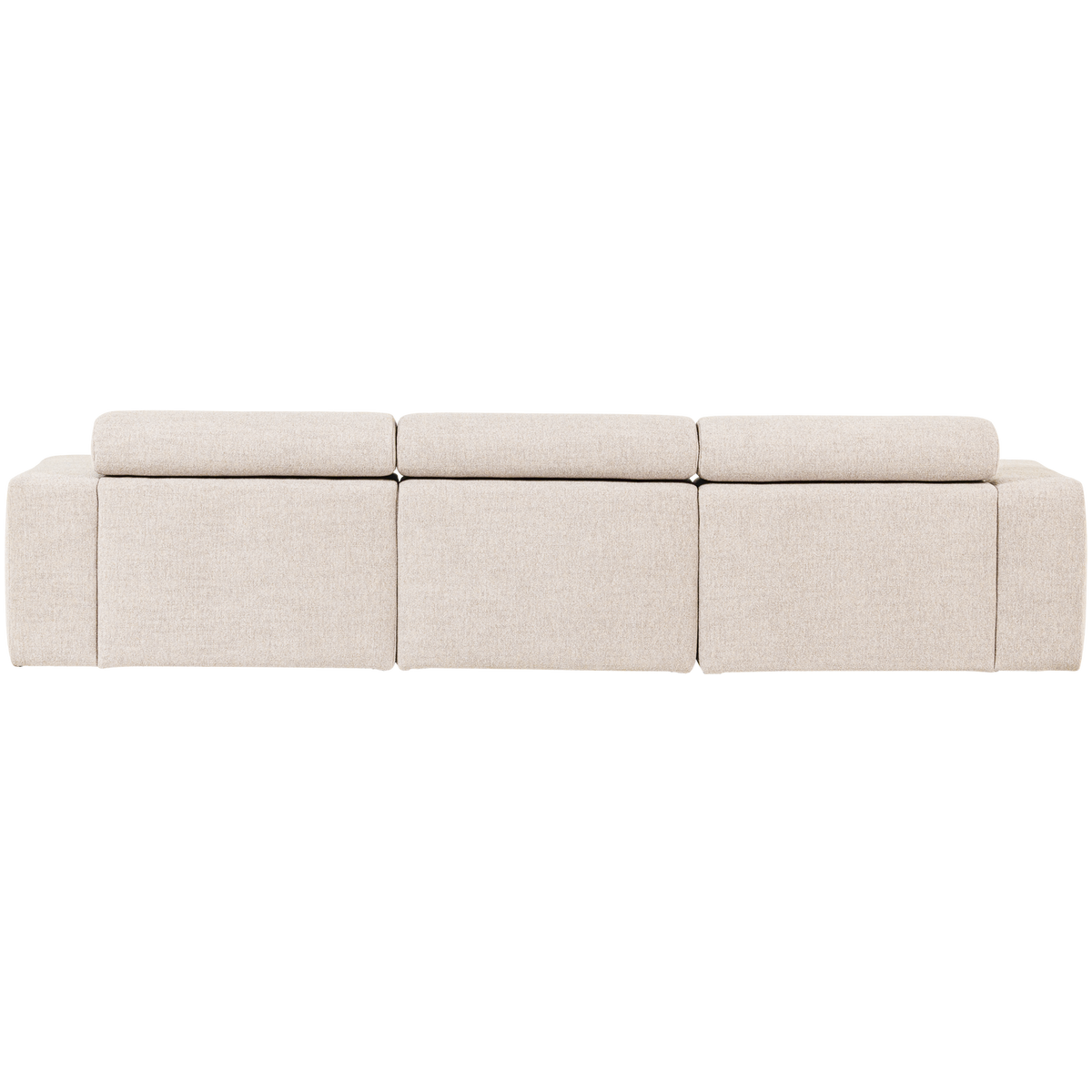 NOVI CHAISE LONGUE SOFA LINKS BOUCLE NATUR