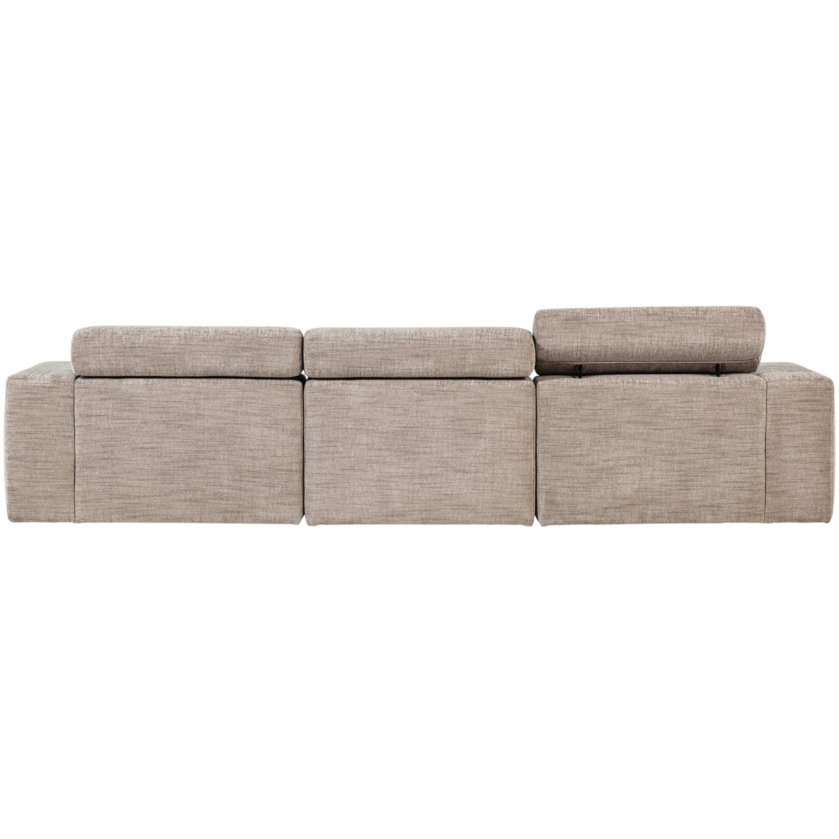 NOVI CHAISE LONGUE SOFA RECHTS NATUR MELANGE