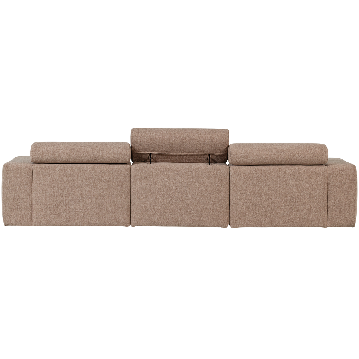 NOVI CHAISE LONGUE SOFA RECHTS BOUCLE TAUPE