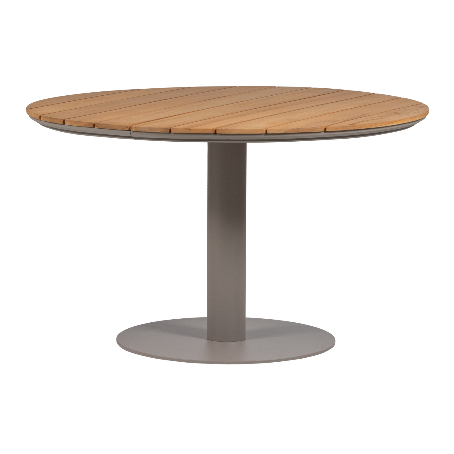 VELA TISCH GARTEN RUND ALU/HOLZ NATUR/SAND [fsc]