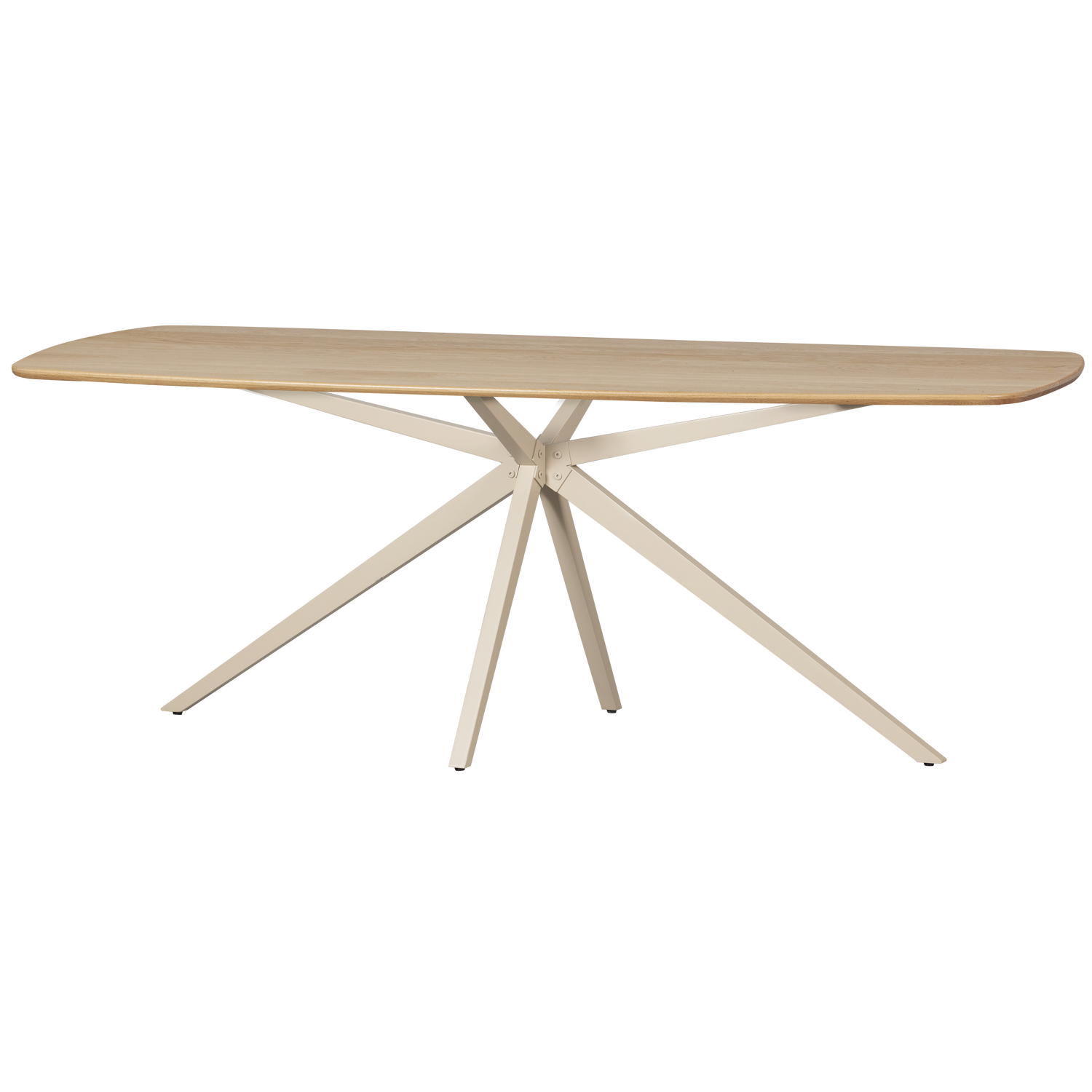 TABLO TISCH DANISCH OVAL DTL 220x100CM TRANSPARENT [fsc]