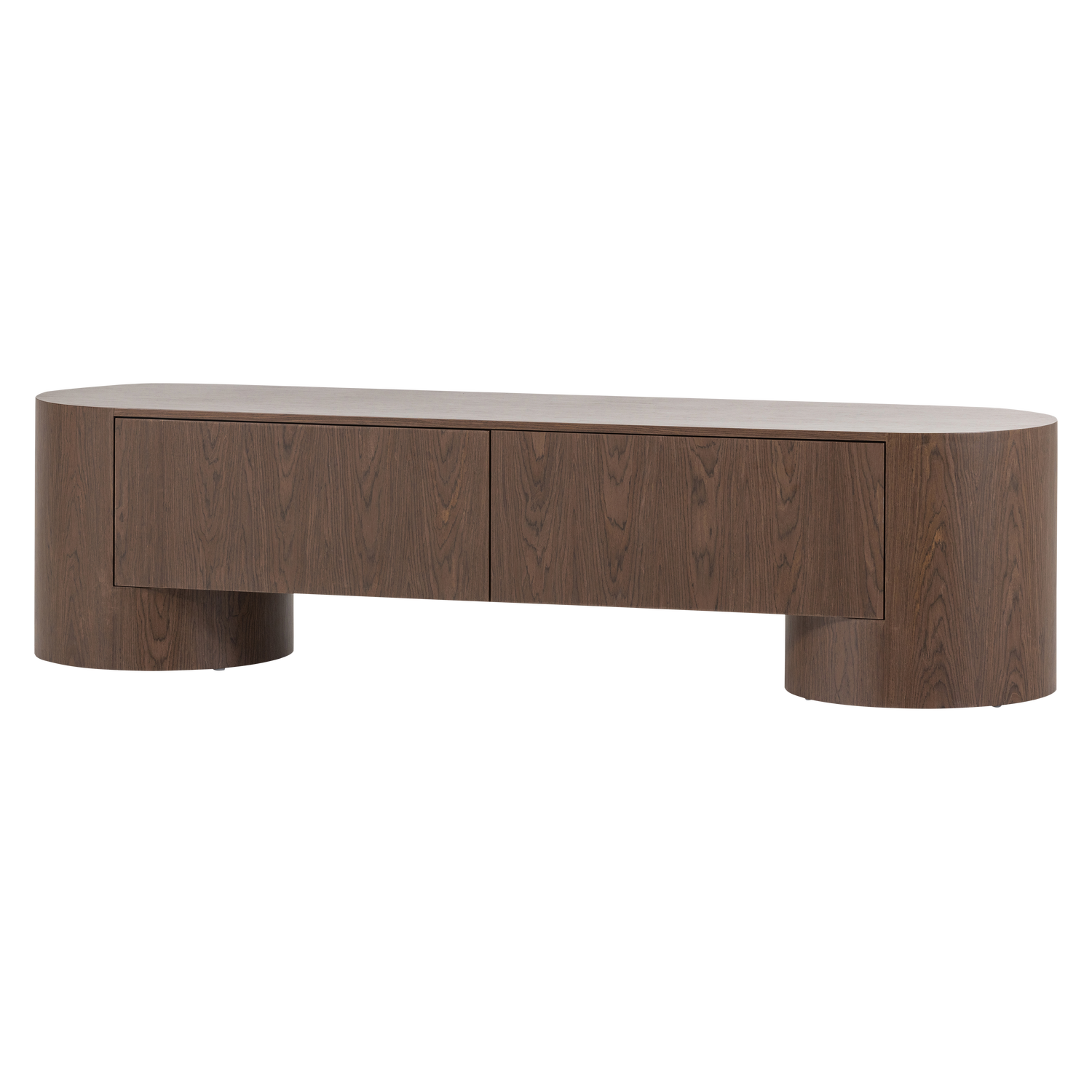 VELARI TV-MÖBEL HOLZ FURNIER BRAUN