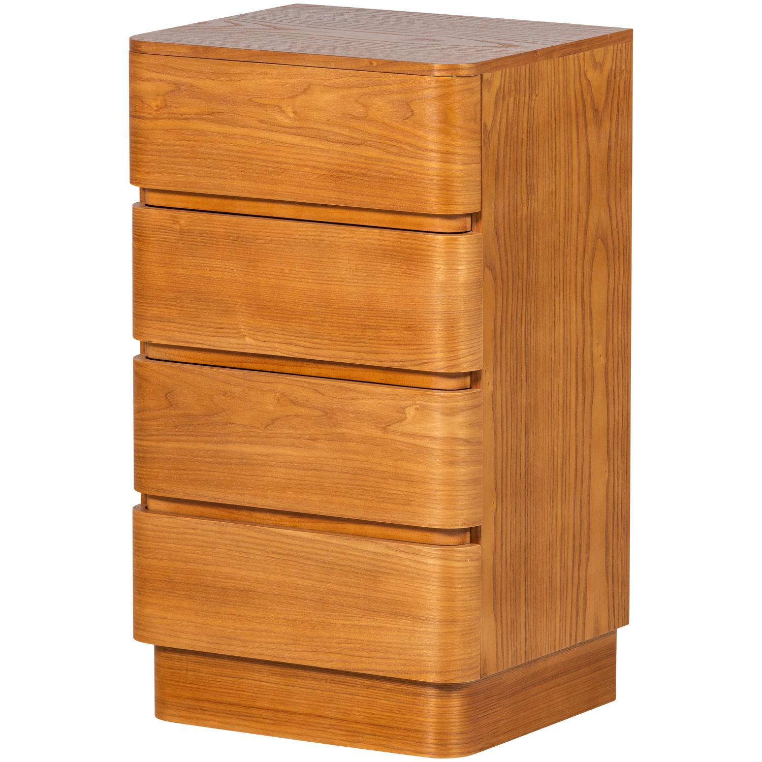 FEJO KOMMODE 4 SCHUBLADEN MDF BRAUN [fsc]