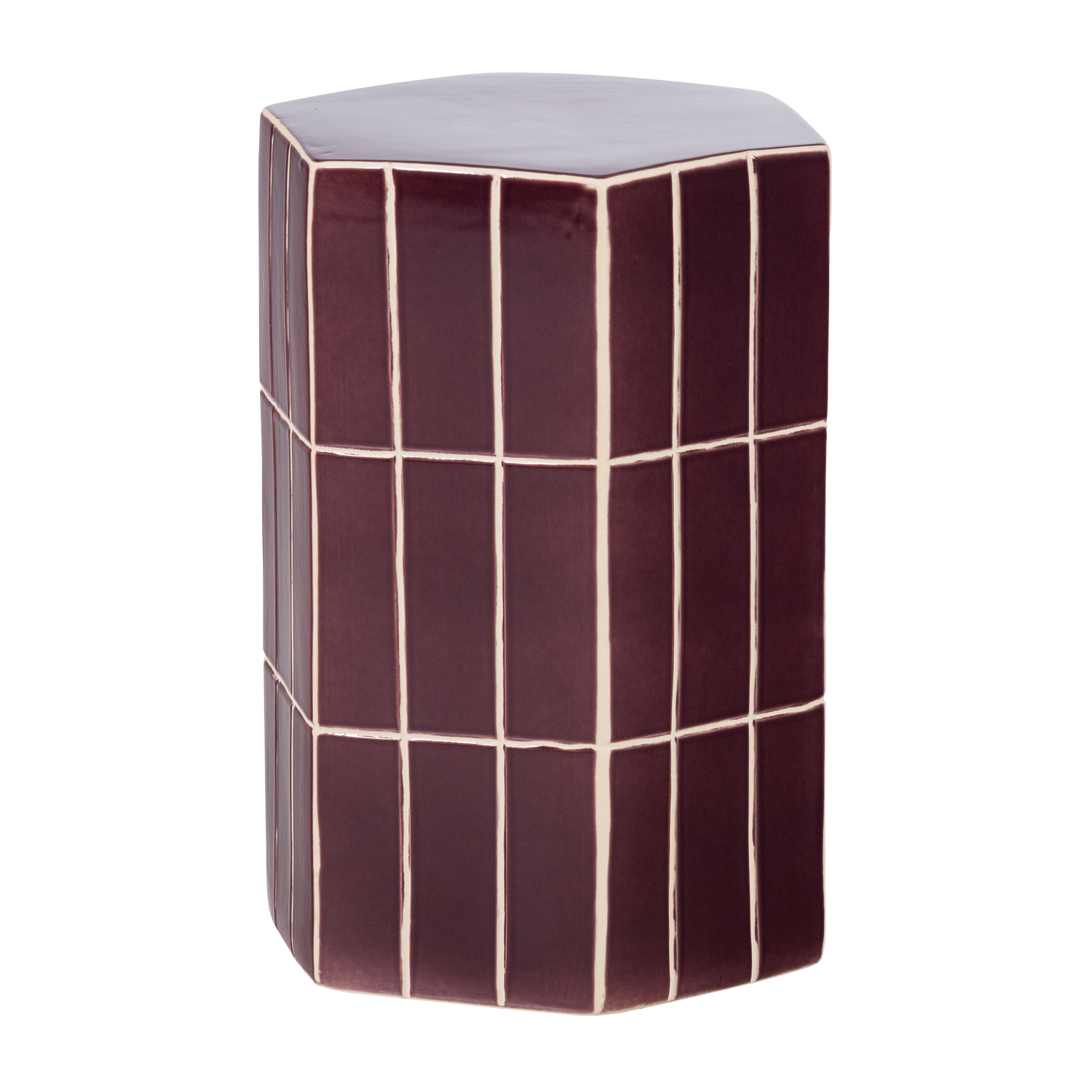 PLU DEKORATIVER BEISTELLTISCH 42X30X26 CM KERAMIK PAARS