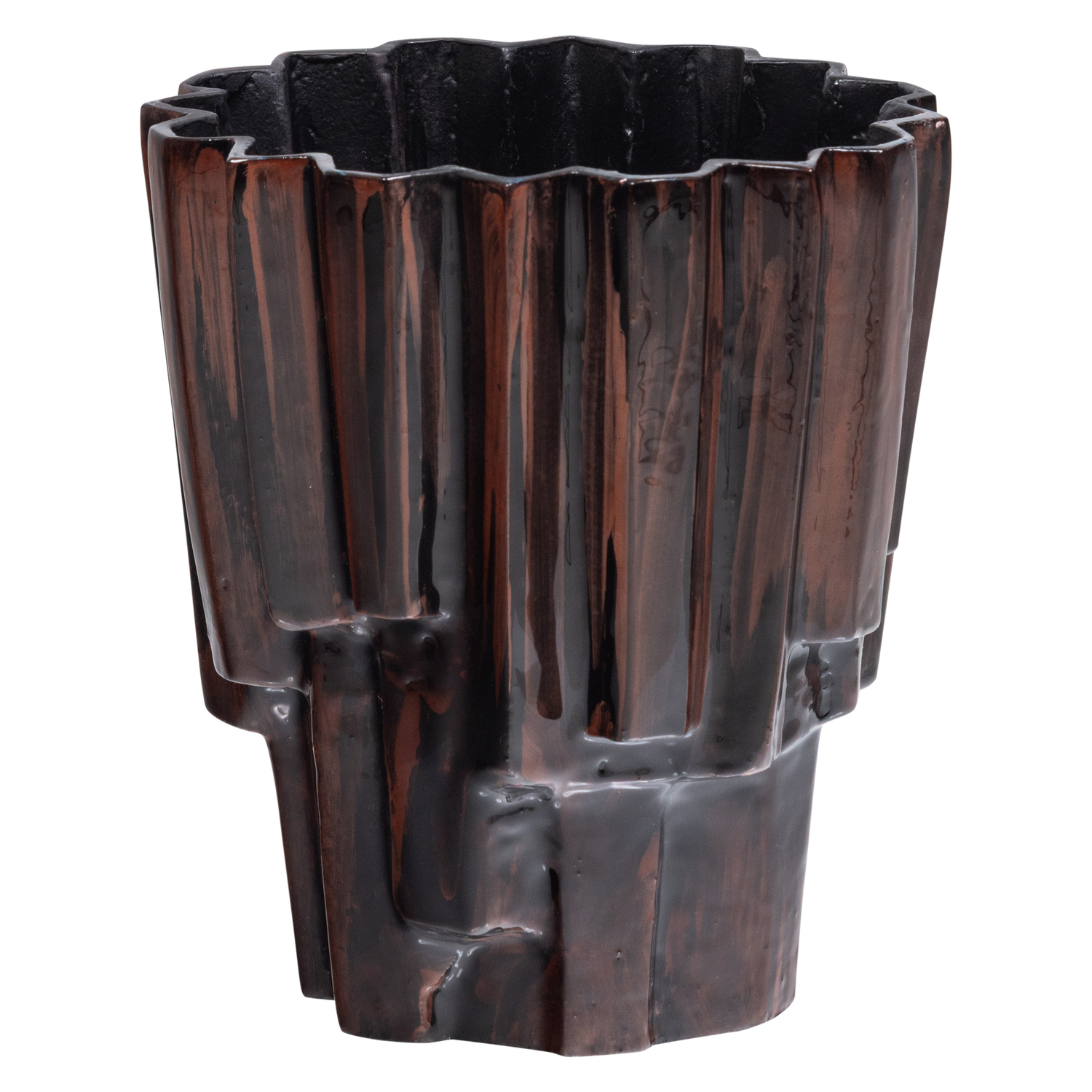 DRAVA TOPF ALUMINIUM BRAUN