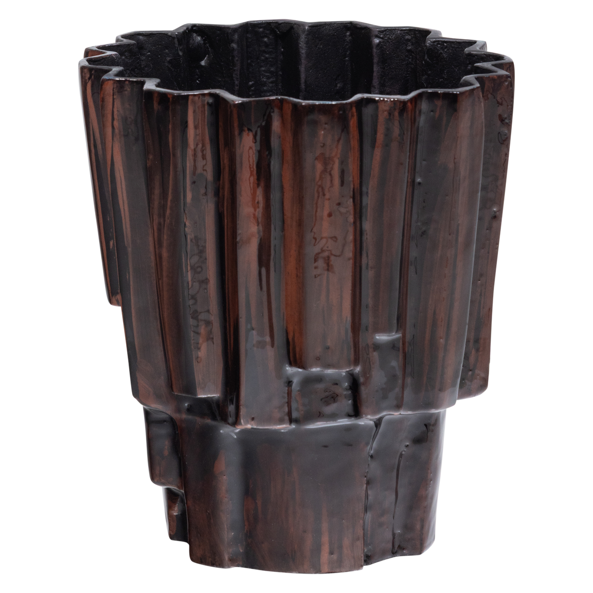 DRAVA TOPF ALUMINIUM BRAUN