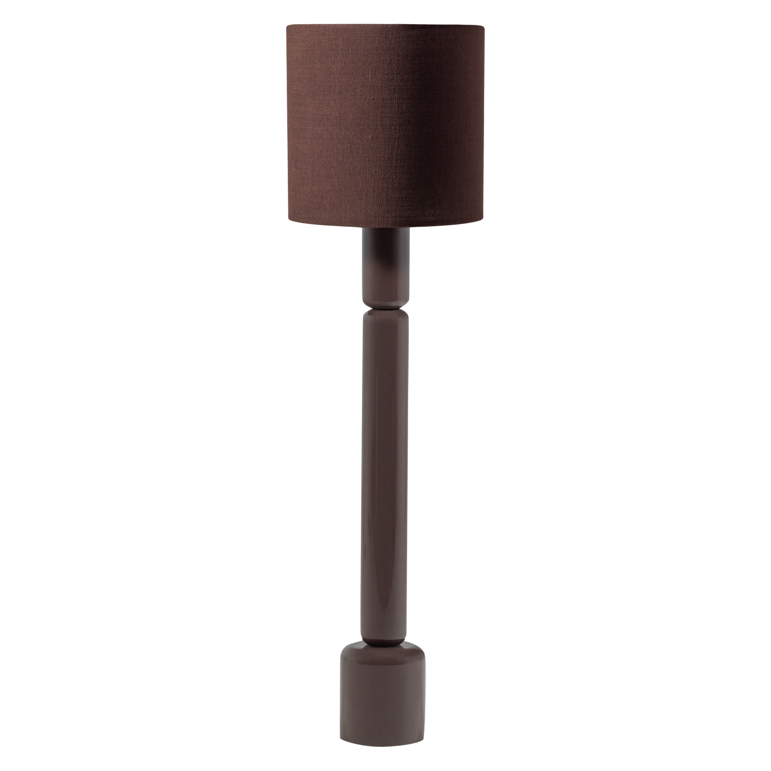 ZIVIAN STEHLAMPE HOLZ HOCH GLANZ DUNKELBRAUN [fsc]