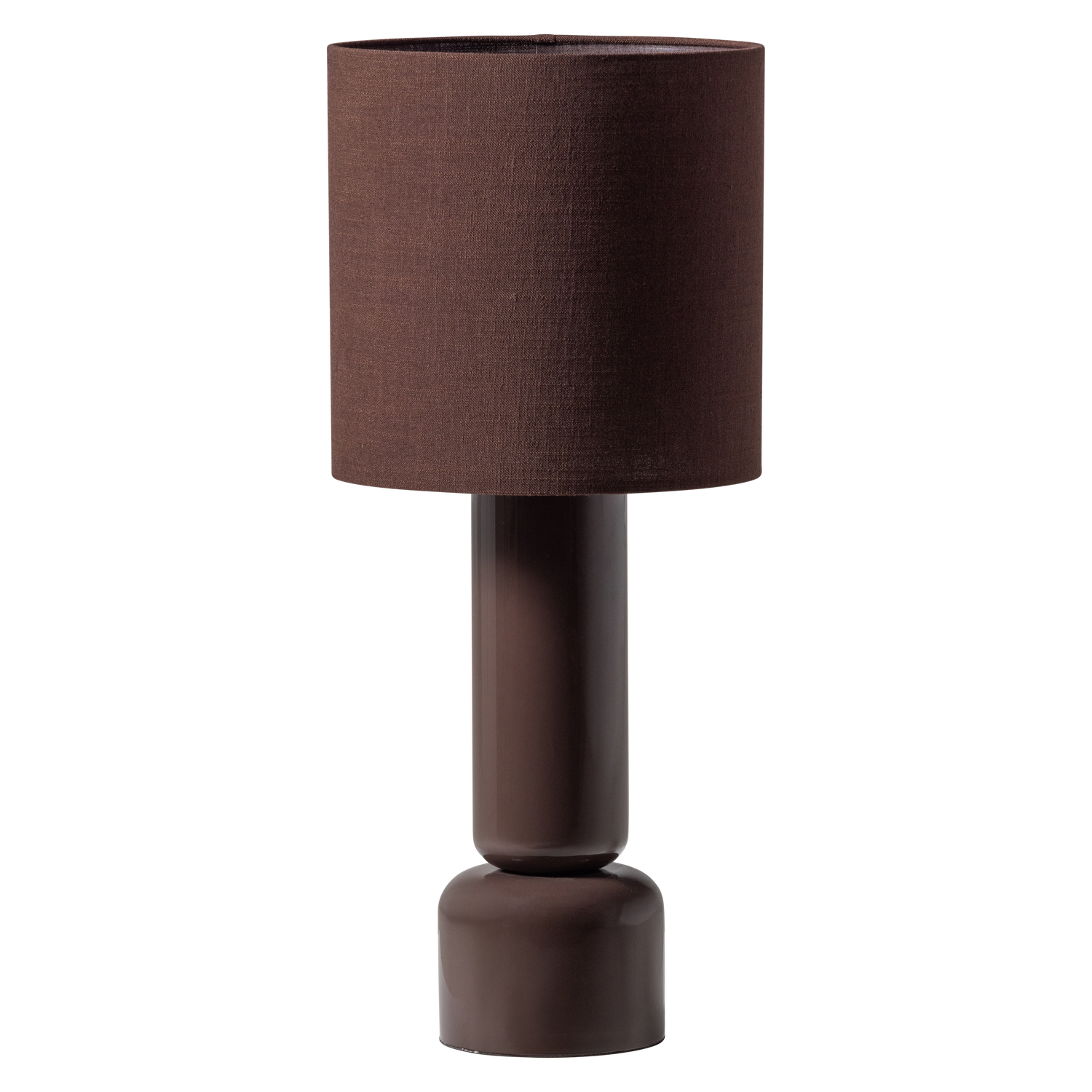 ZIVIAN TISCHLAMPE HOLZ HOCH GLANZ DUNKELBRAUN [fsc]