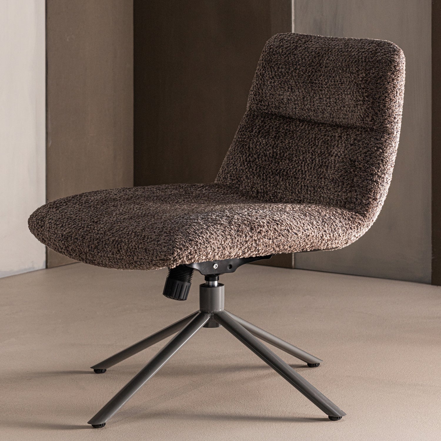 SOREN VERSTELLBARER SESSEL WOLLE BRAUN